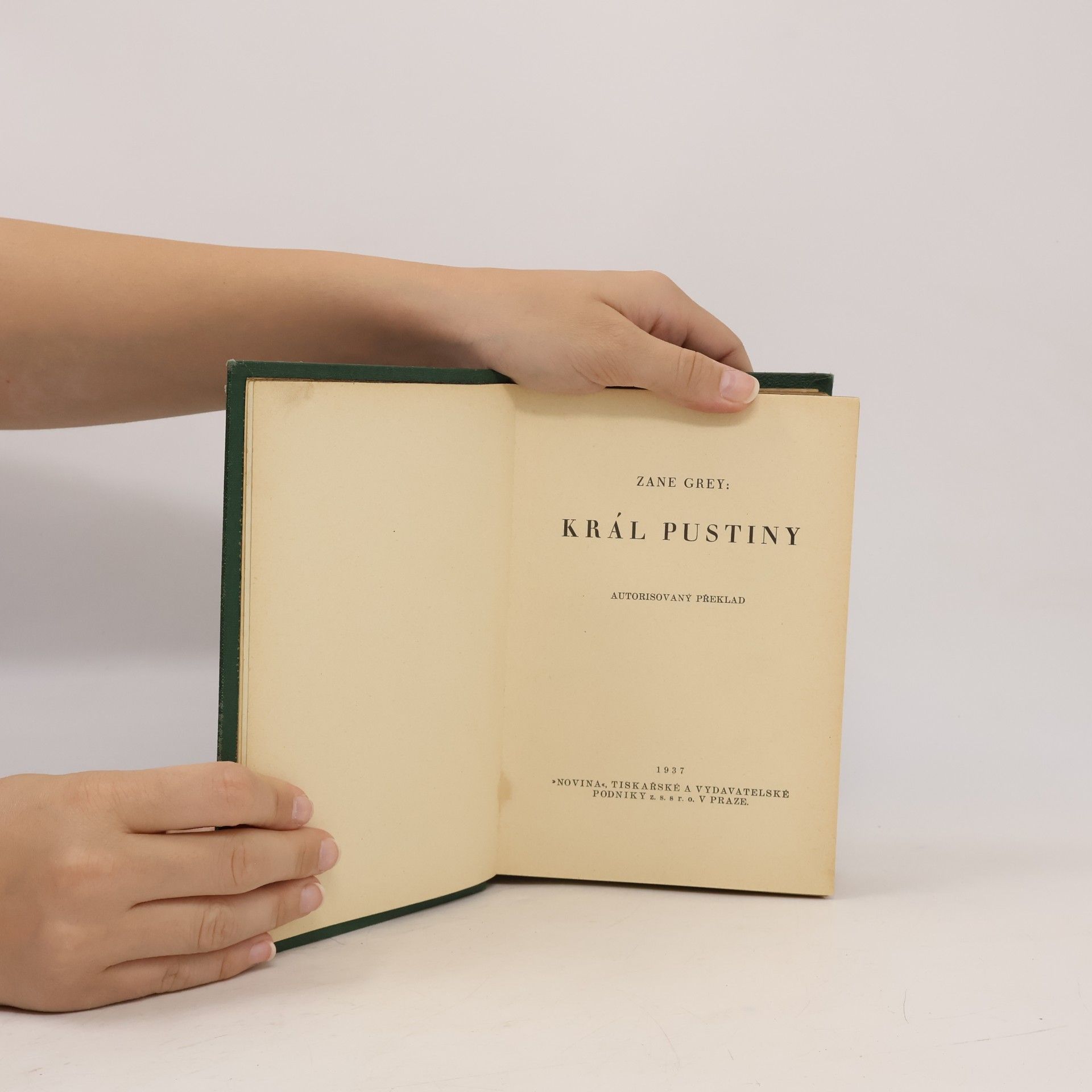 Zane Grey Král pustiny