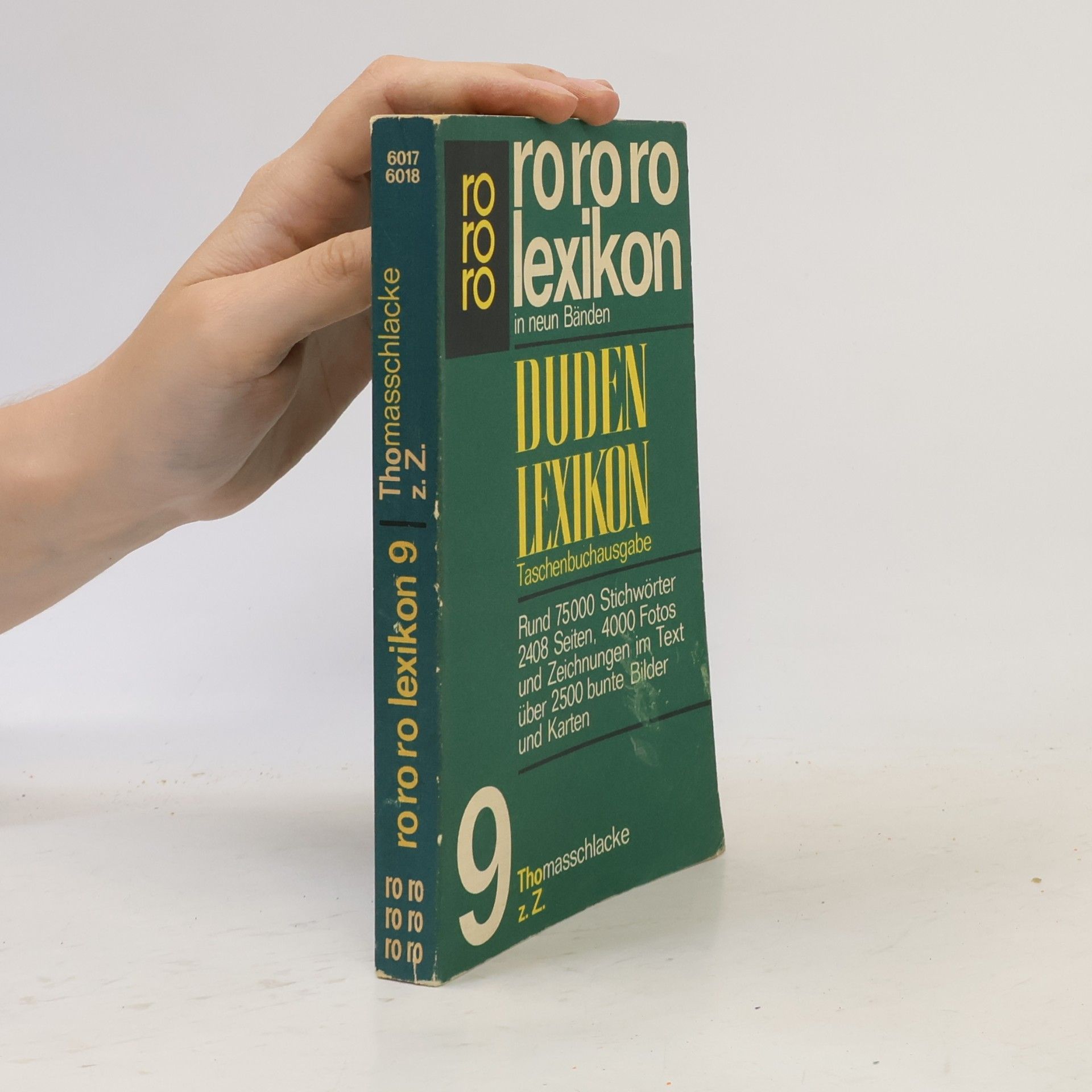 Kolektiv autorů Rororo-Lexikon in neun Bänden. Duden-Lexikon Taschenbuchausgabe 9