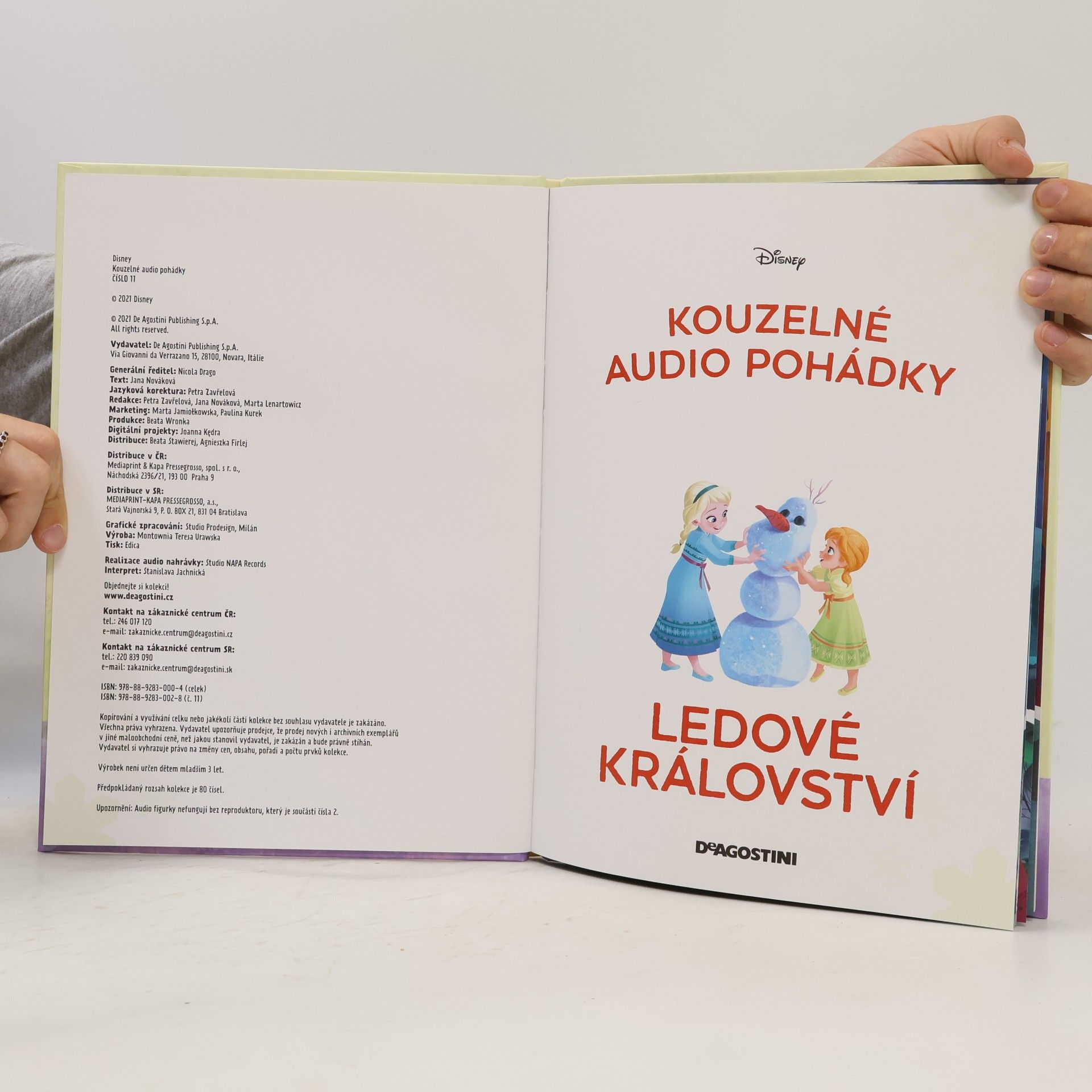 kolektiv Kouzelné audio pohádky 11. Ledové království