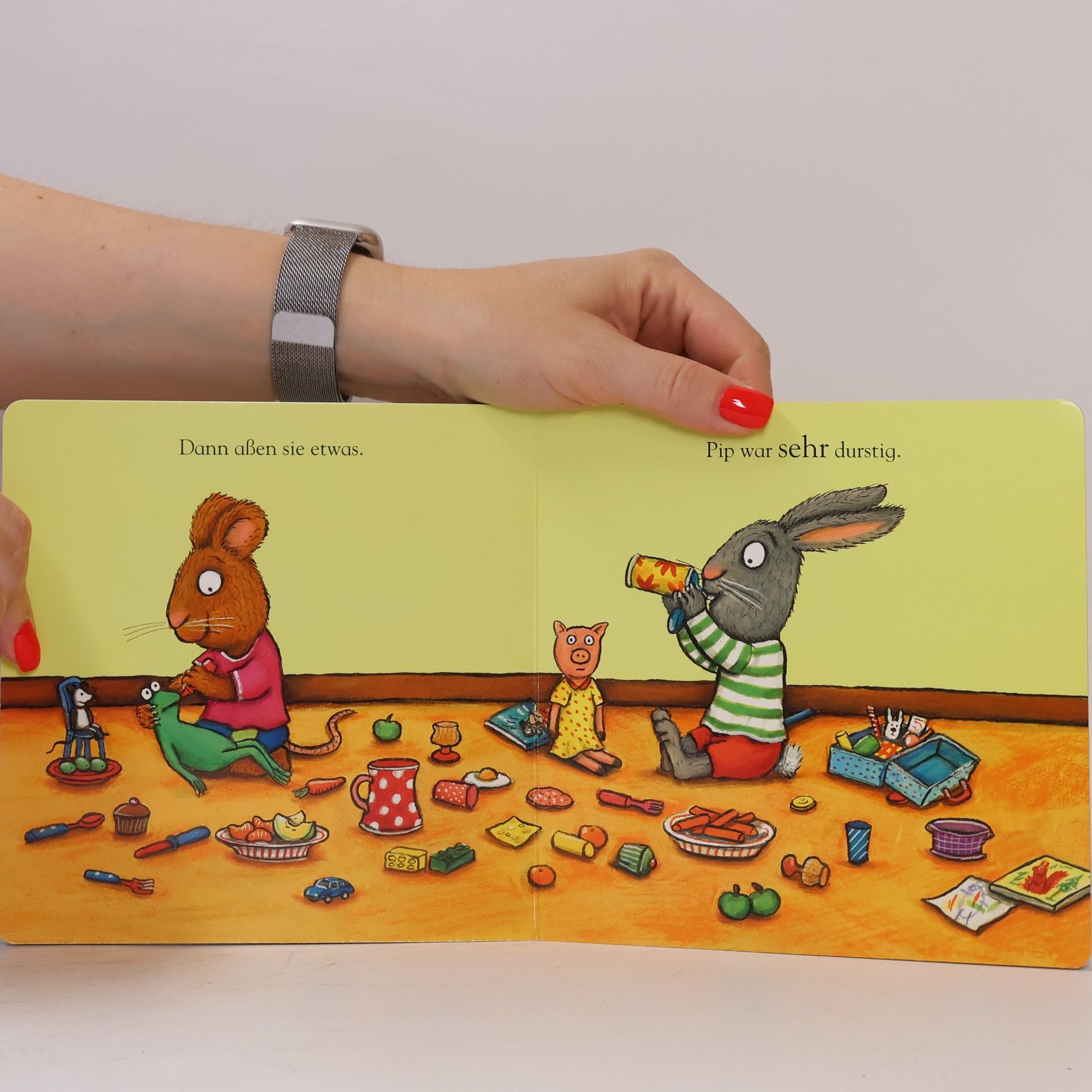 Axel Scheffler Pip und Posy - die kleine Pfütze