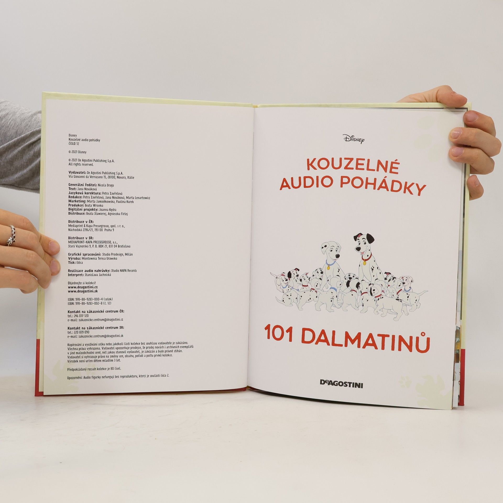 AA.VV. Kouzelné audio pohádky 12. 101 dalmatinů