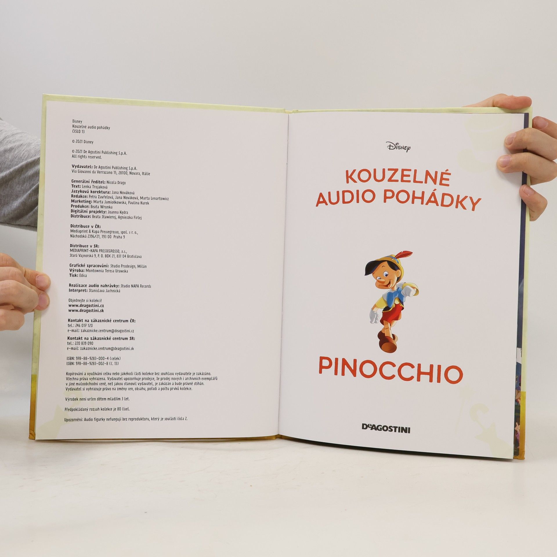 Kolektiv autorů Kouzelné audio pohádky 13. Pinocchio
