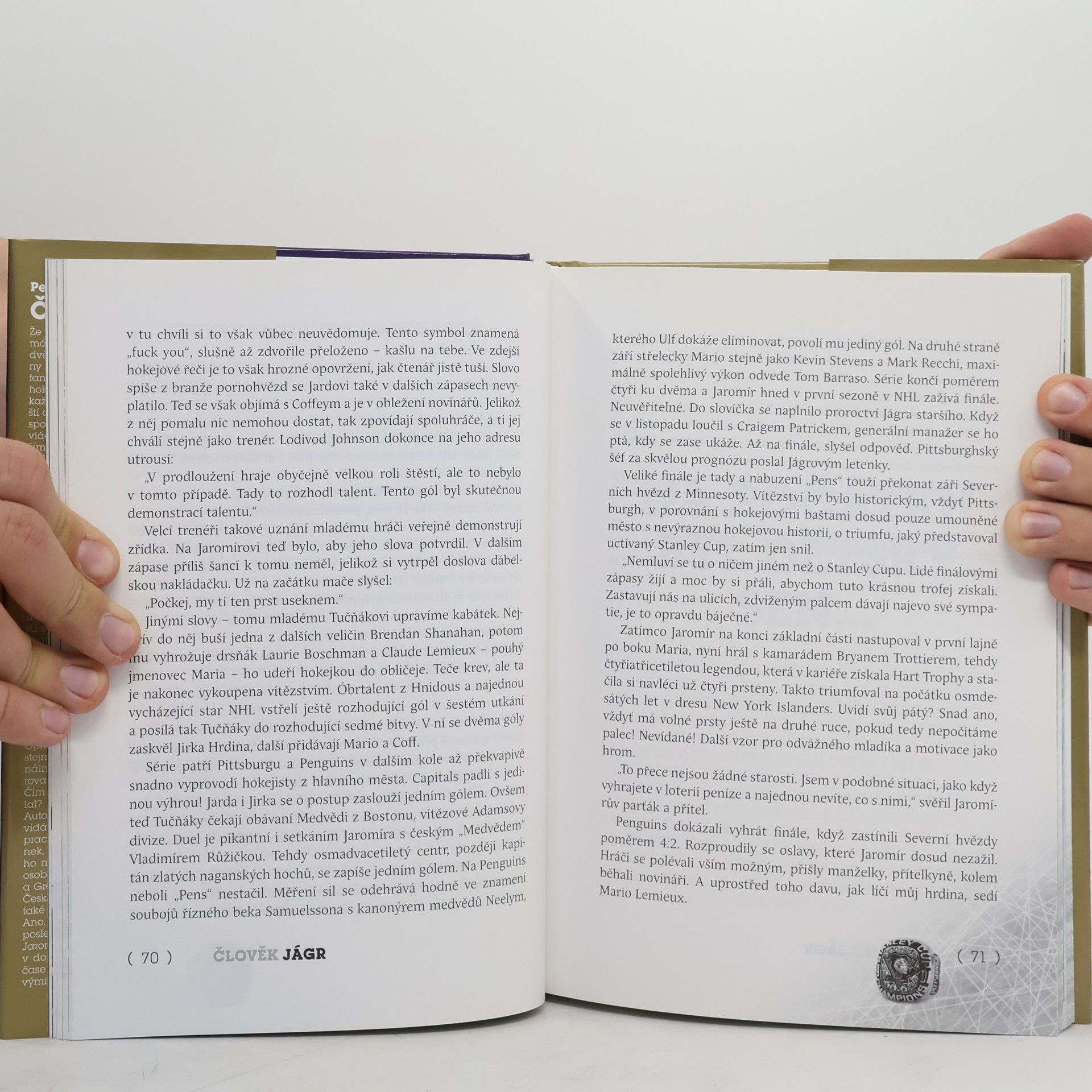 Petr Čermák Člověk Jágr - Hokejová bible