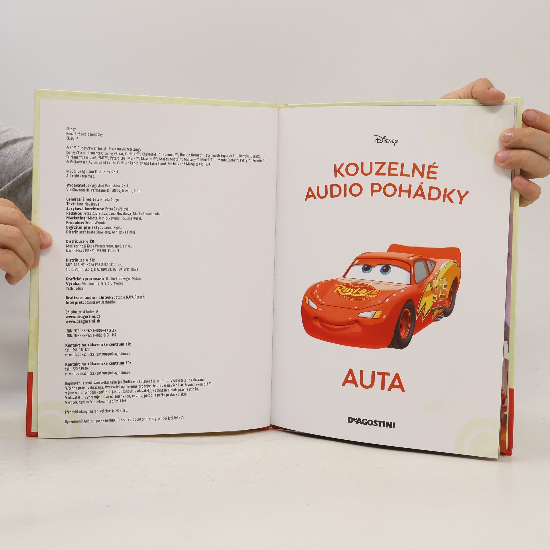 Autores varios Kouzelné audio pohádky 14. Auta