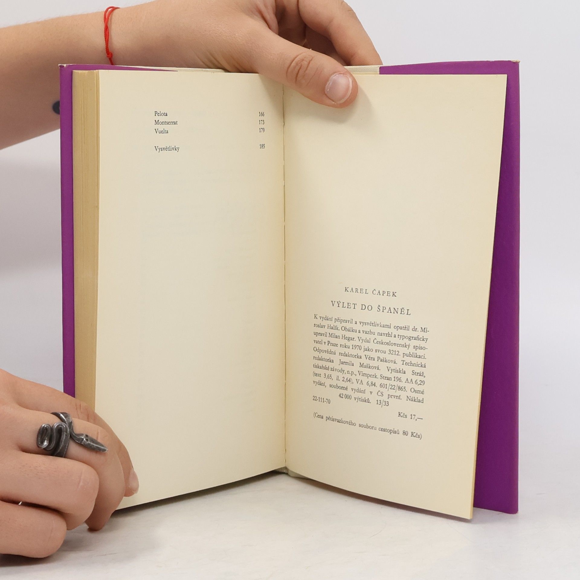 Karel Čapek Výlet do Španěl