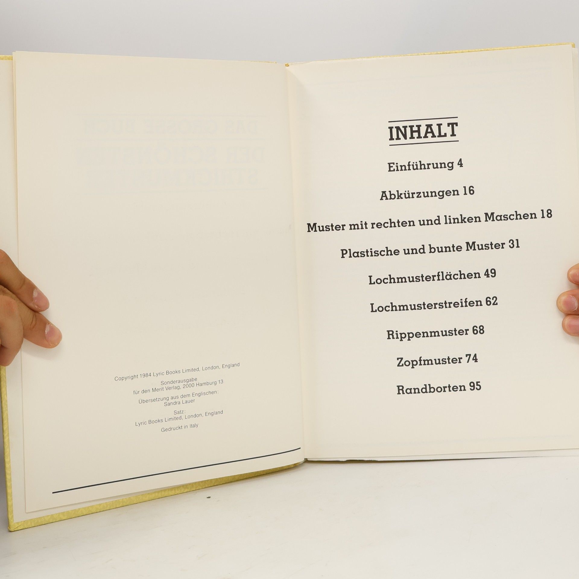 Kolektiv autorů Das Grosse Buch Der Schönsten Strickmuster