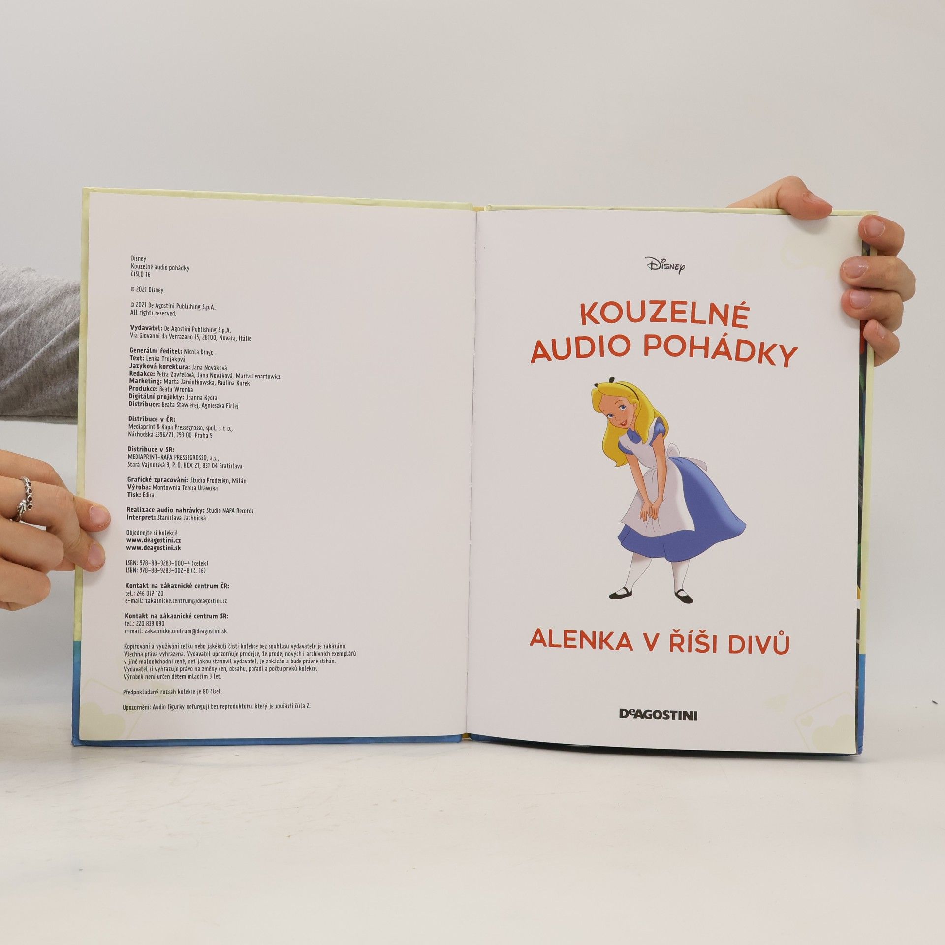 Kolektiv autorů Kouzelné audio pohádky 16. Alenka v říši divů