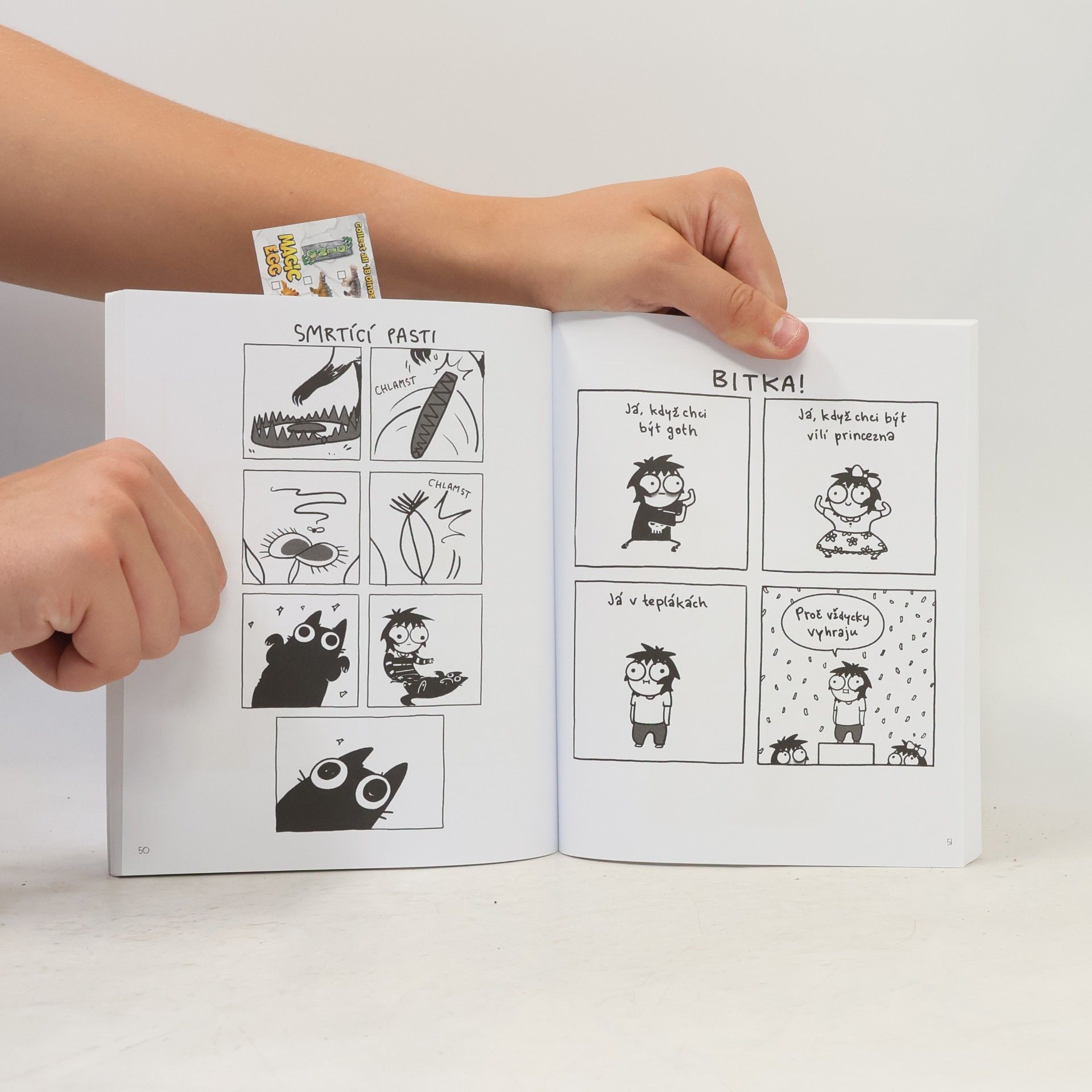 Sarah Sarah C. Andersen Mimoňka : sbírka komiksů "Sarah's Scribbles"