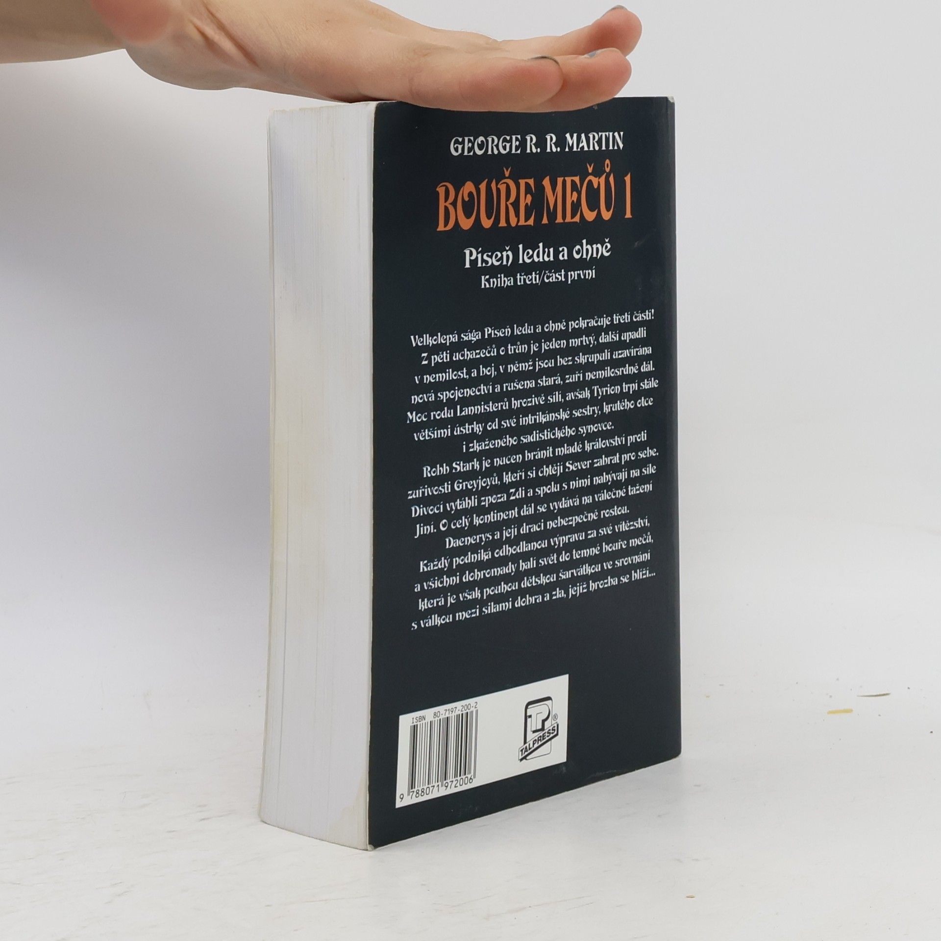 George R. R. Martin Bouře mečů 2. Píseň ledu a ohně