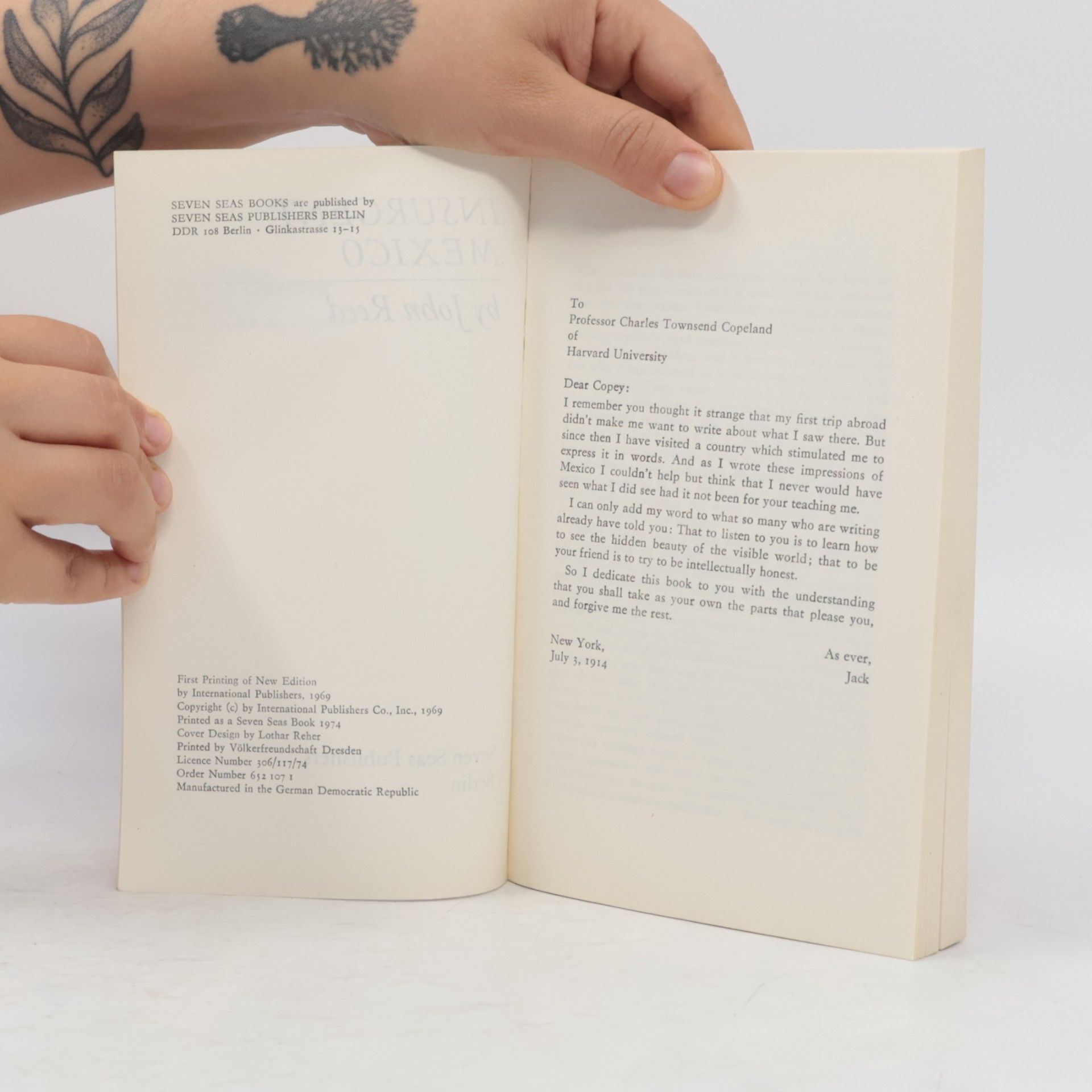 John Reed Insurgent Mexico