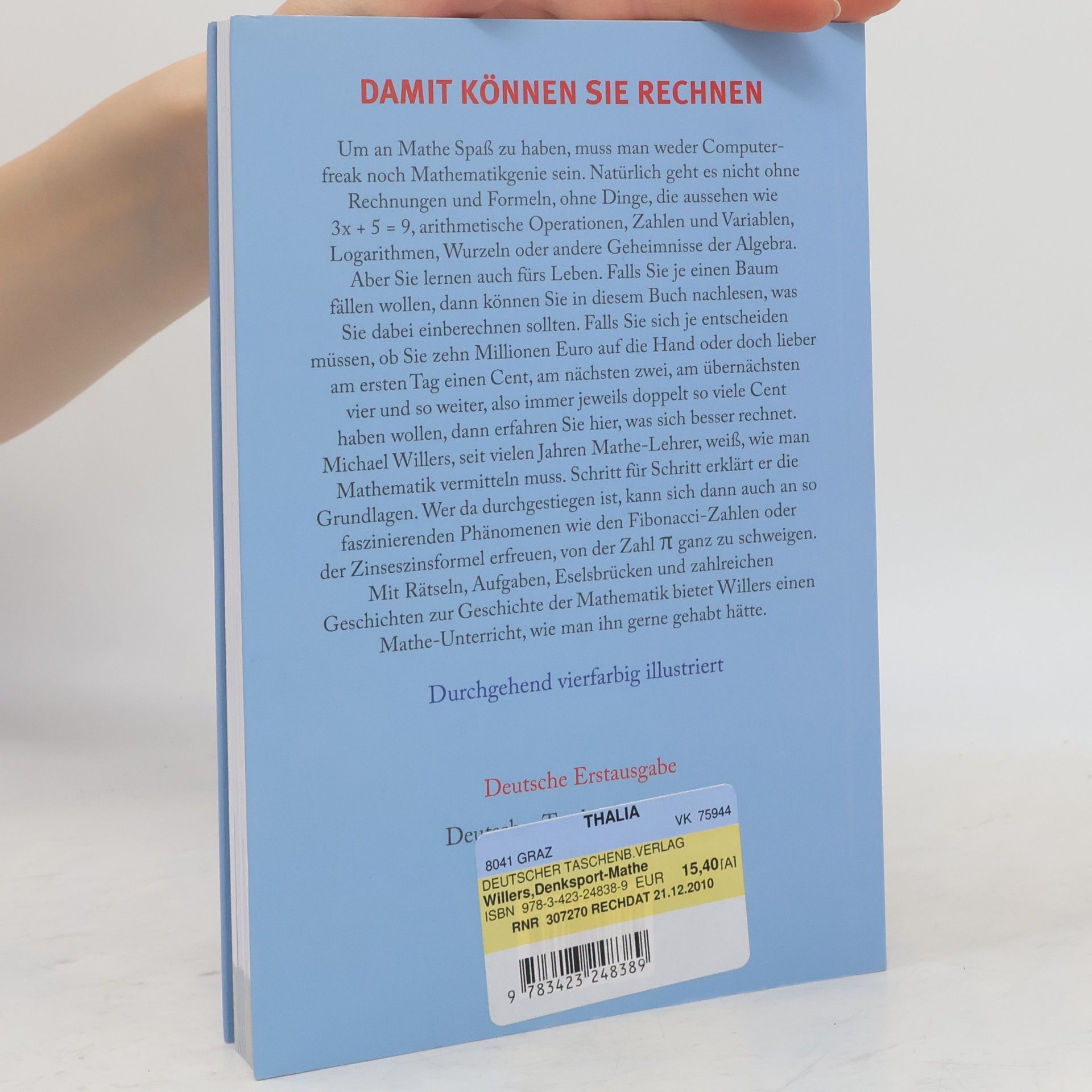 Michael Willers Denksport-Mathematik