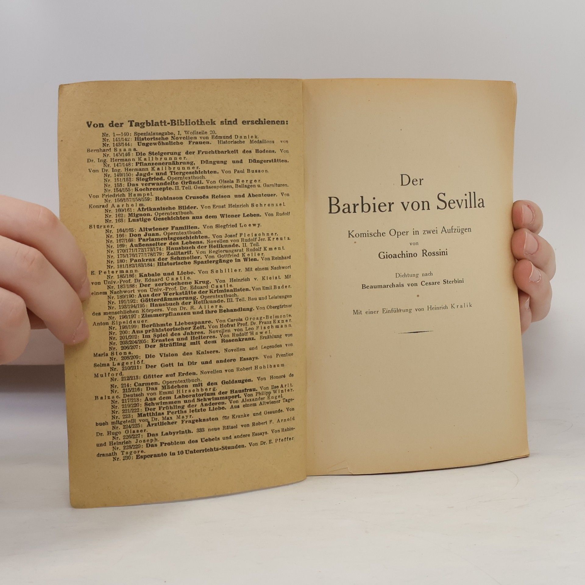 Gioacchino Rossini Der Barbier von Sevilla