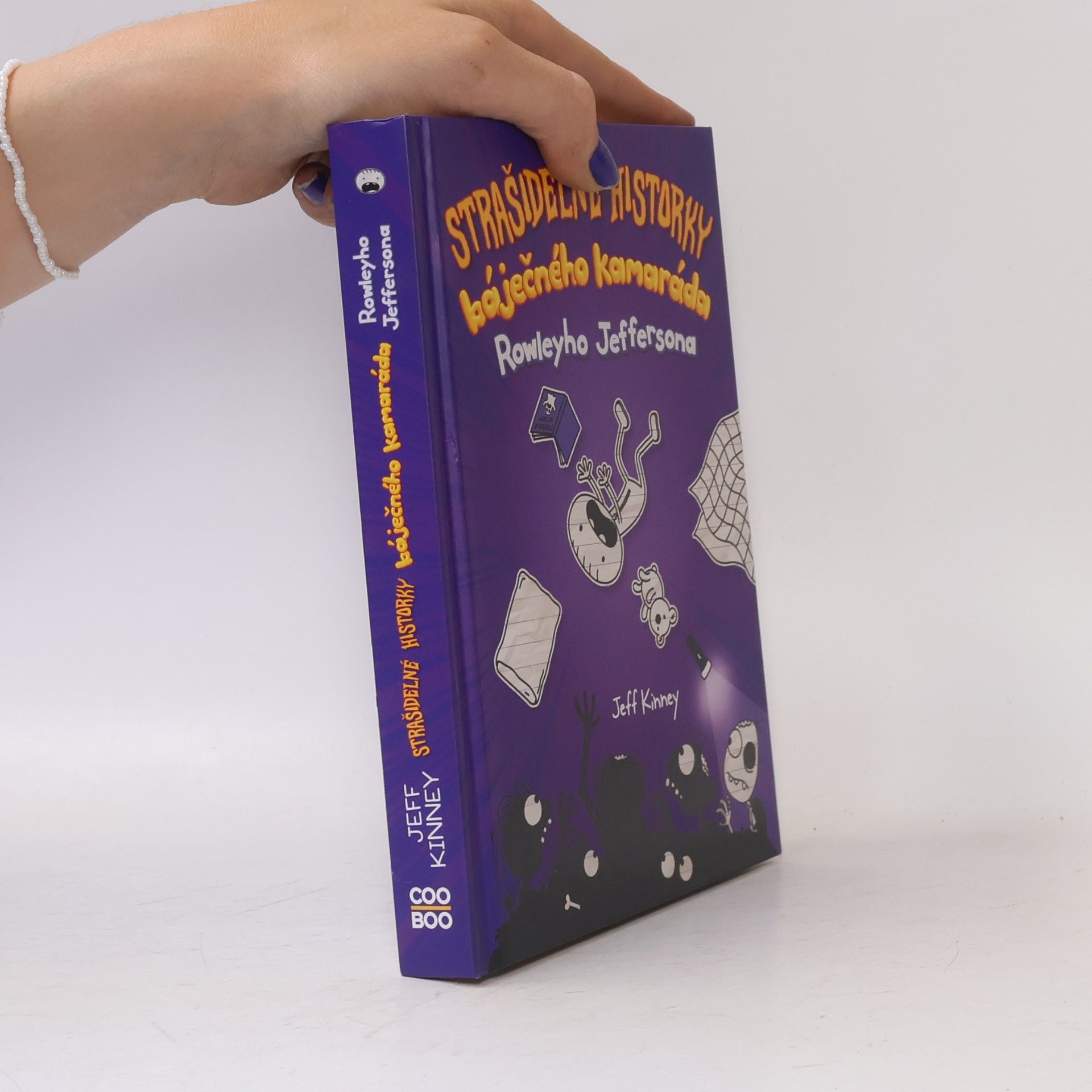 Jeff Kinney Strašidelné historky báječného kamaráda Rowleyho Jeffersona