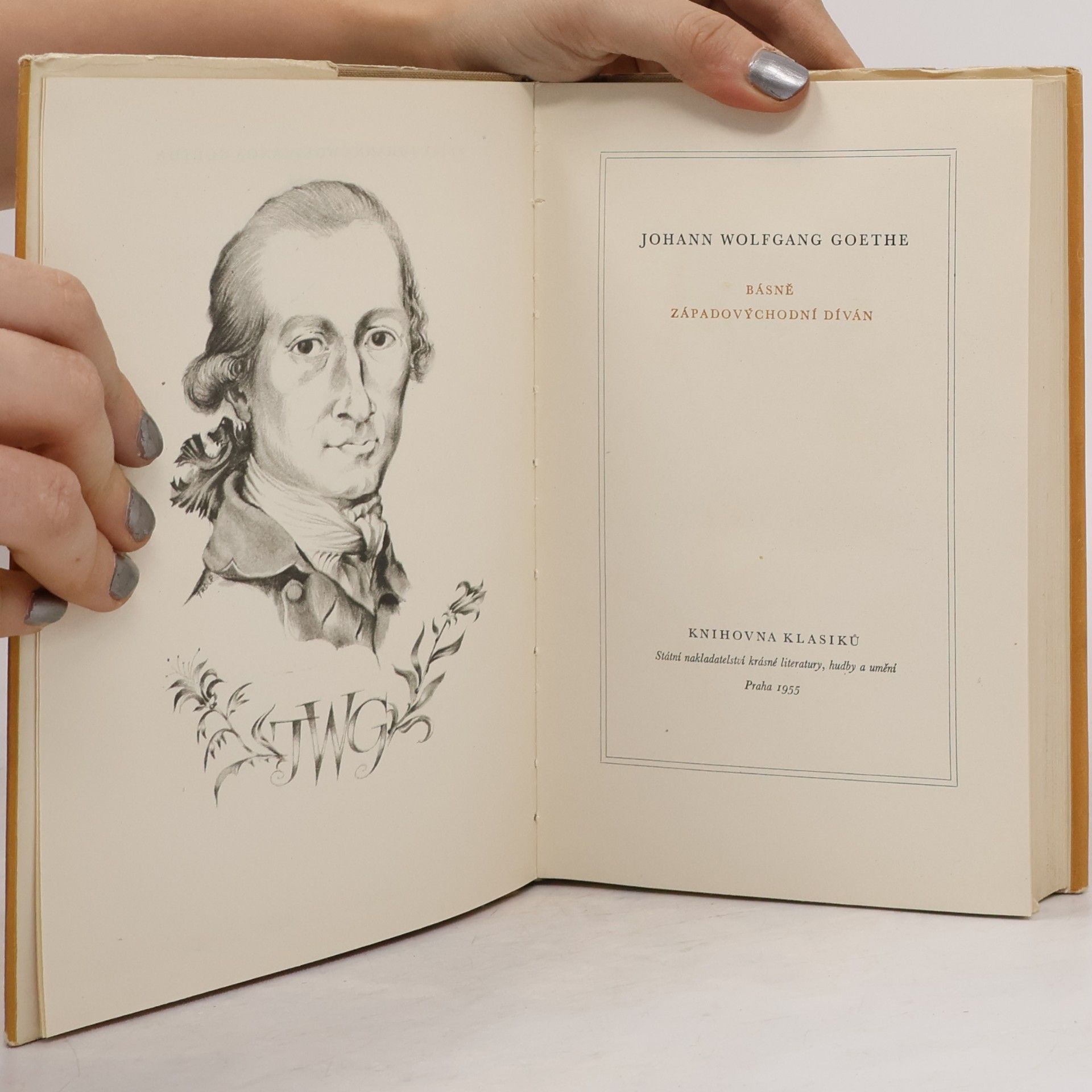 Johann Wolfgang von Goethe Básně. Západovýchodní díván