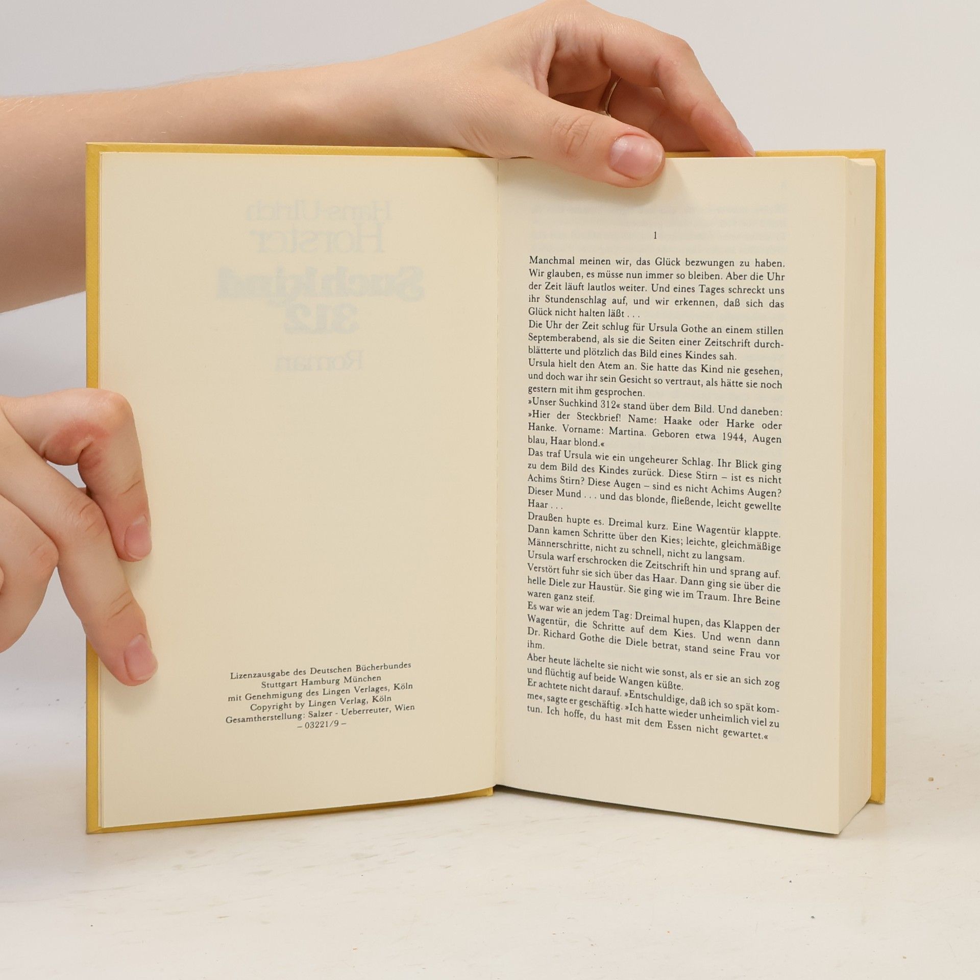 Hans-Ulrich Horster Suchkind 312