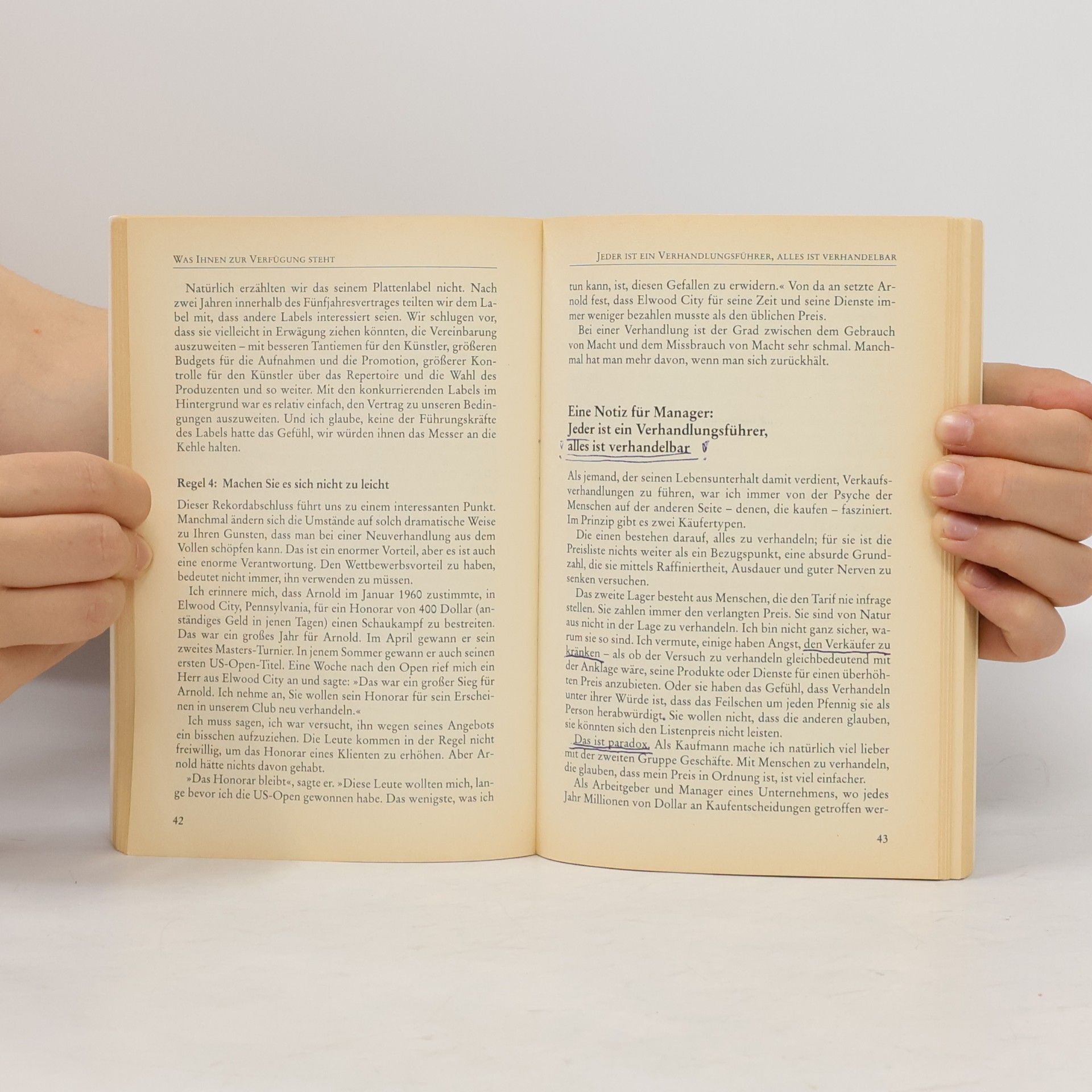 Mark McCormack Die Schule des Verhandelns