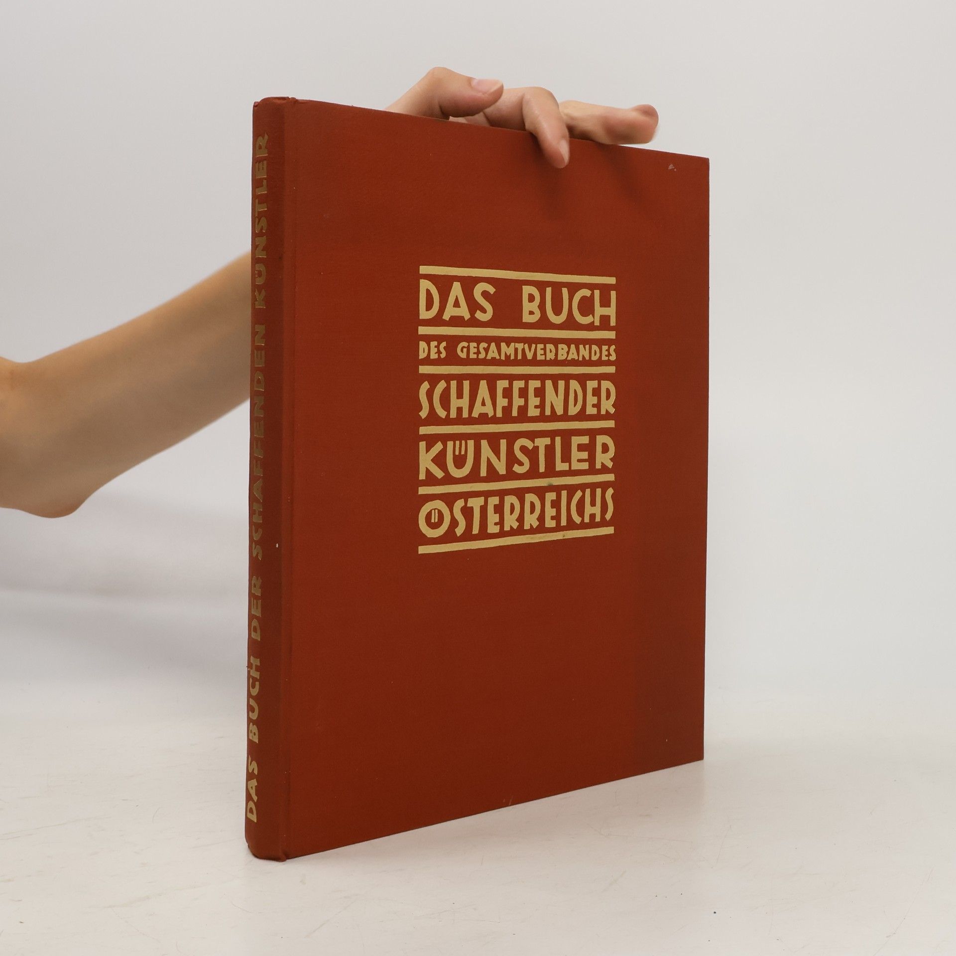 kolektiv Das Buch des Gesamtverbandes Schaffender Künstler Österreichs