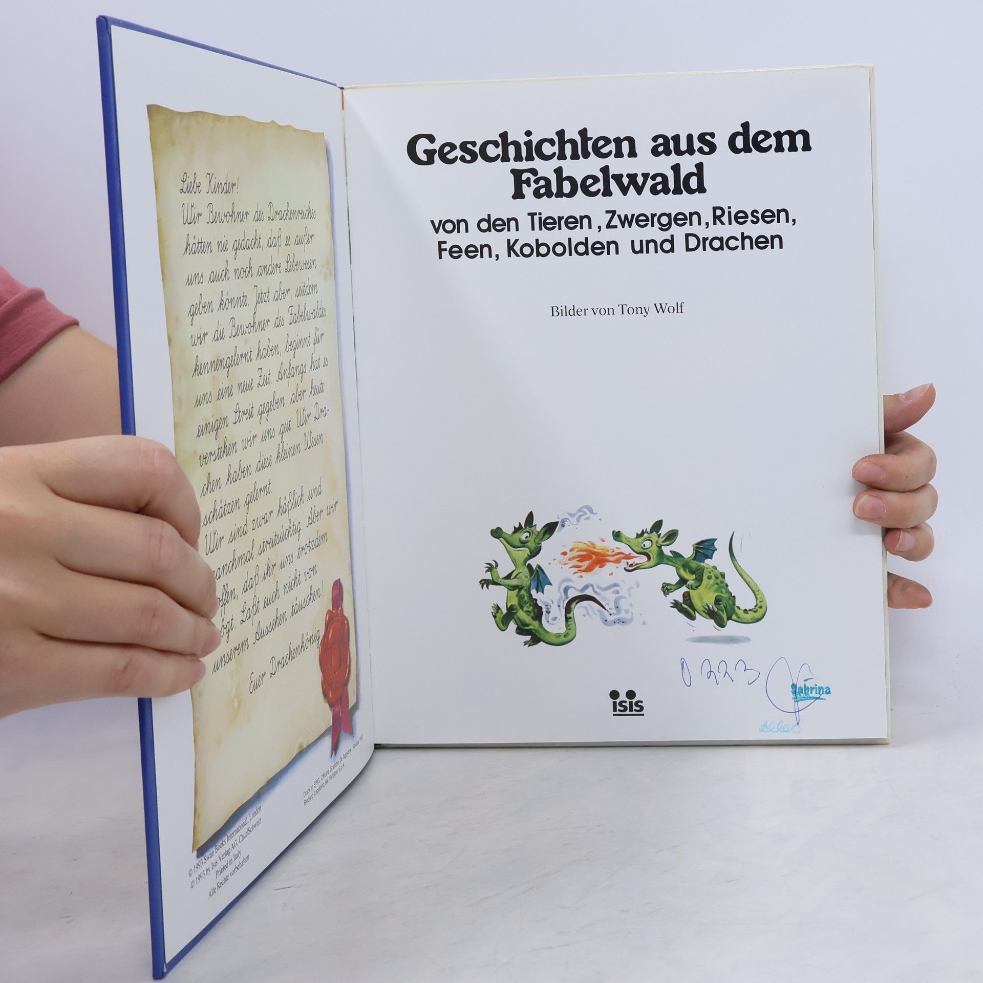 Tony Wolf Geschichten aus dem Fabelwald