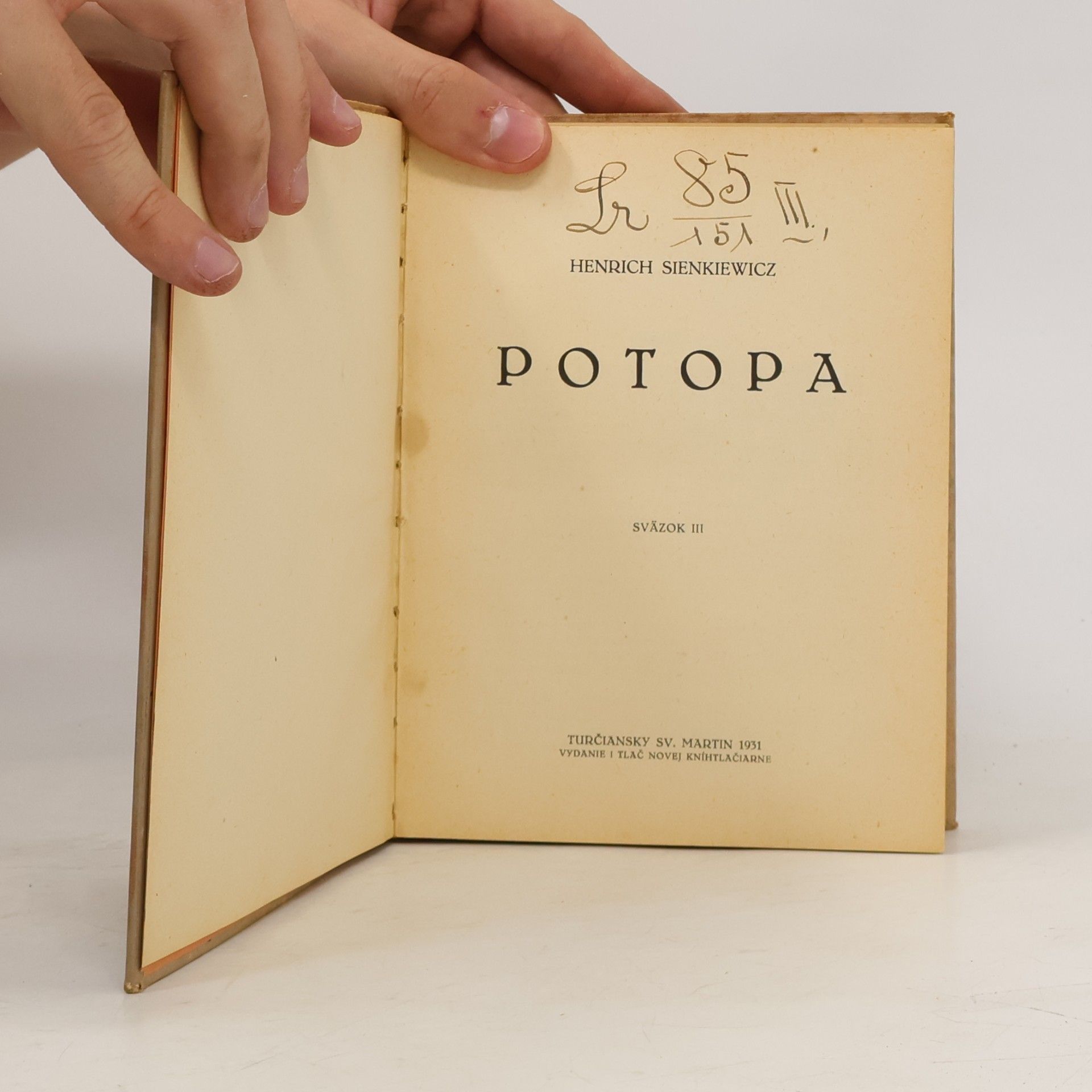 Henryk Sienkiewicz Potopa III