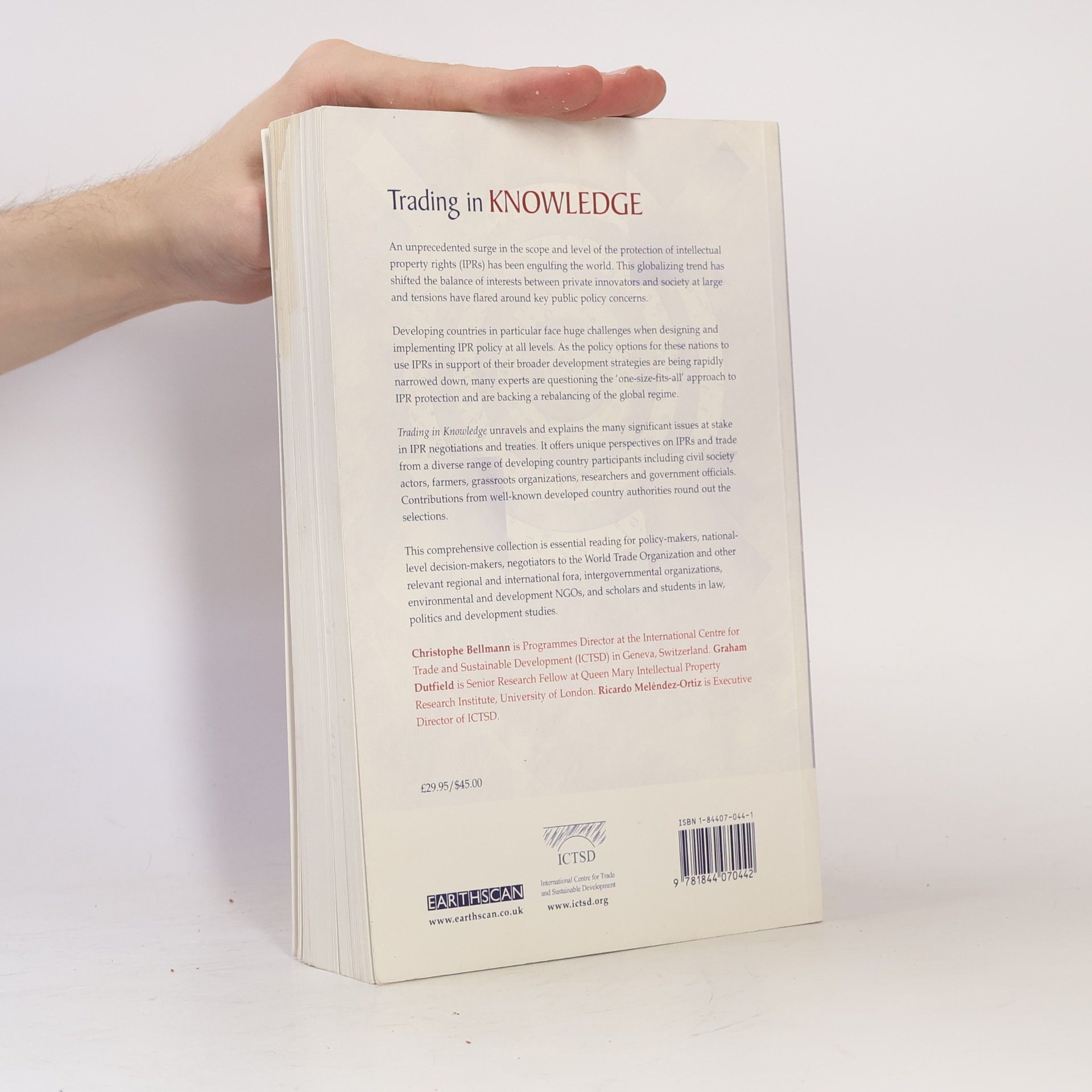 Christophe Bellmann Trading in Knowledge