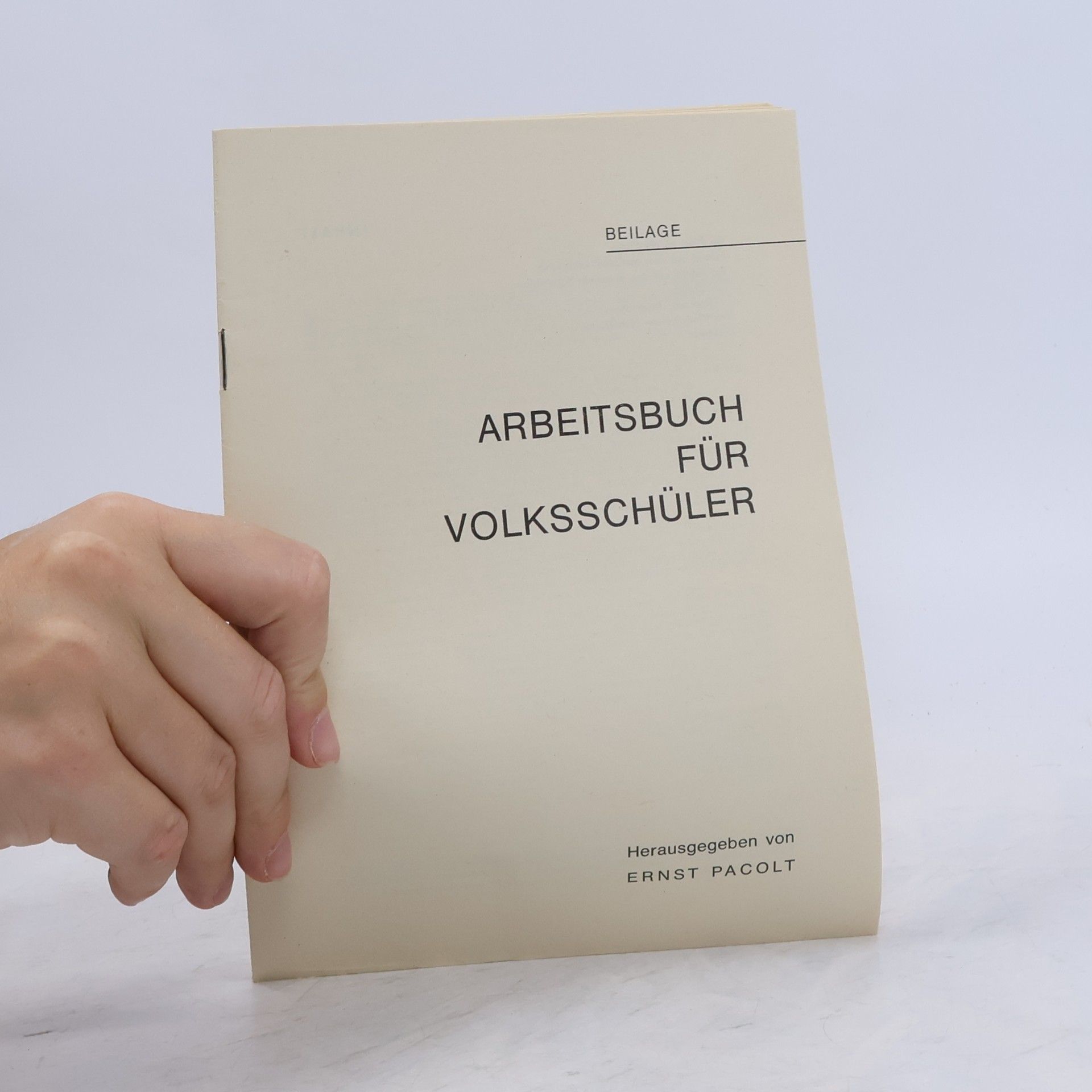 Autorenkollektiv Das Arbeitsbuch für Volksschüler