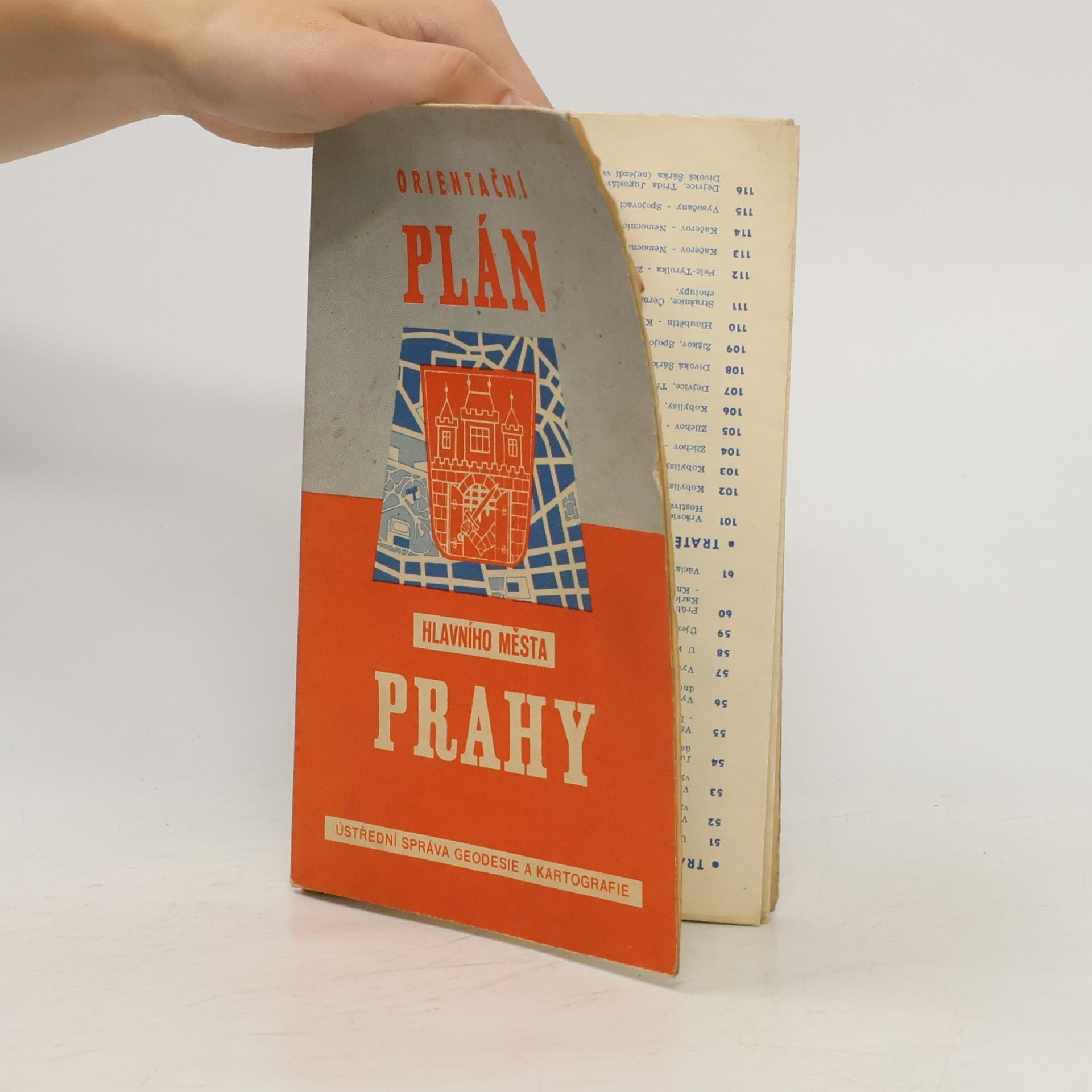 Autorenkollektiv Orientační plán hlavního města Prahy