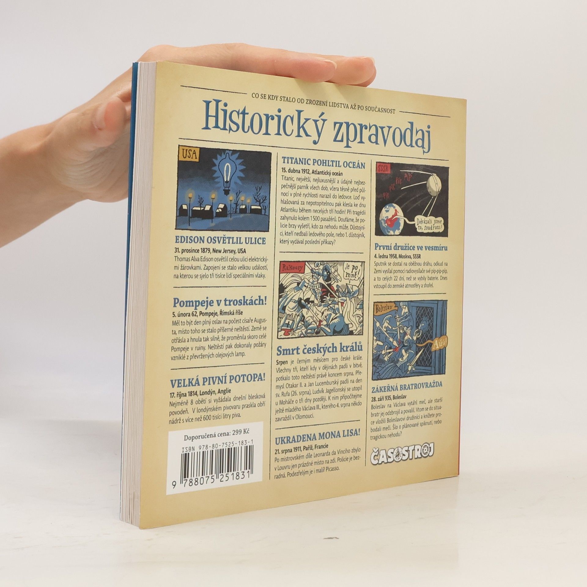 Helena Plocková Historický zpravodaj - co se kdy stalo od zrození lidstva až po současnost
