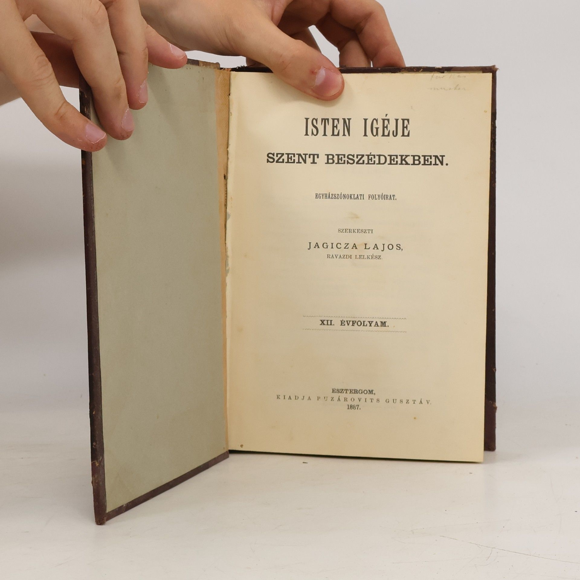 Jagicza Lajos Isten Igéje Szent Beszédekben XII