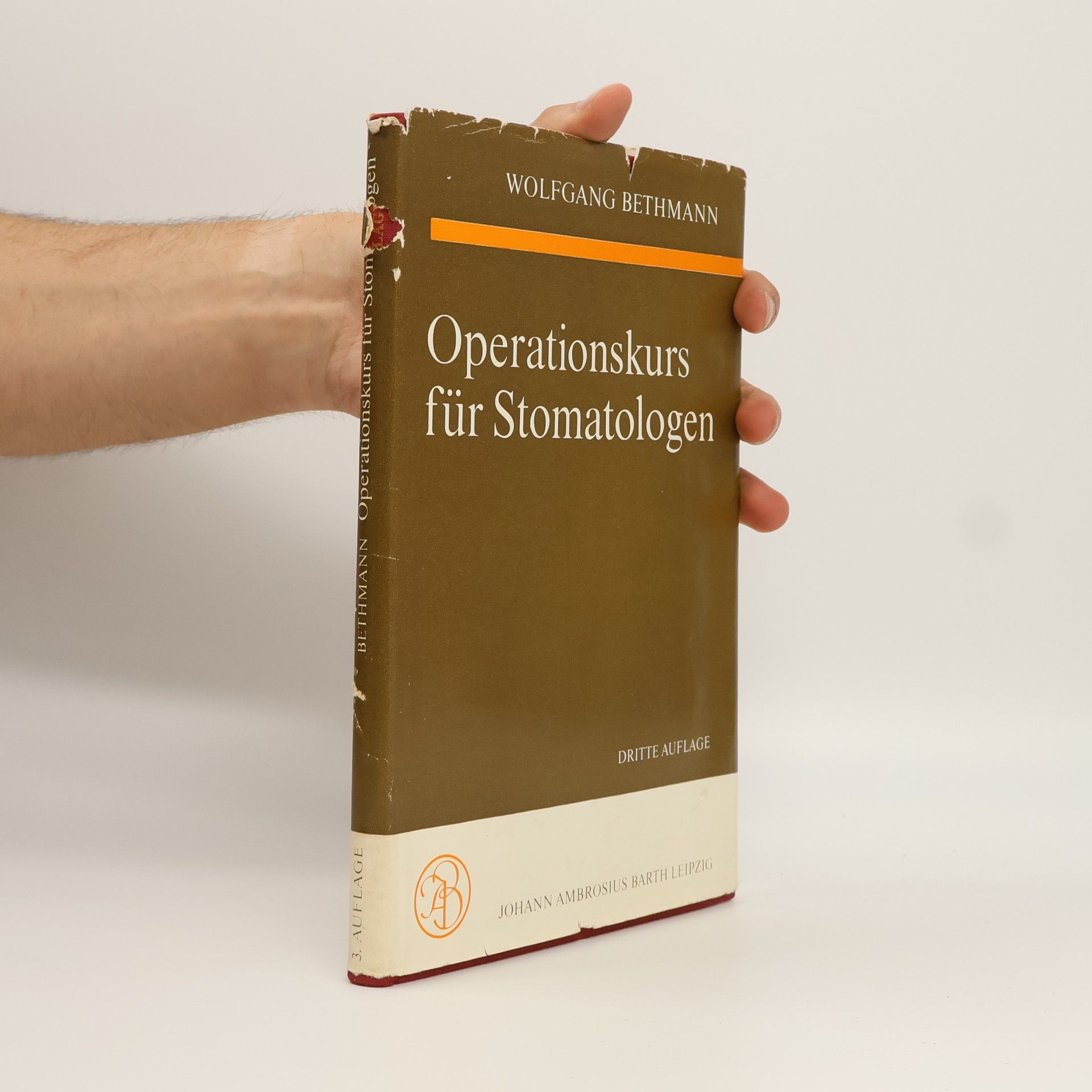 Wolfgang Bethmann Operationskurs für Stomatologen