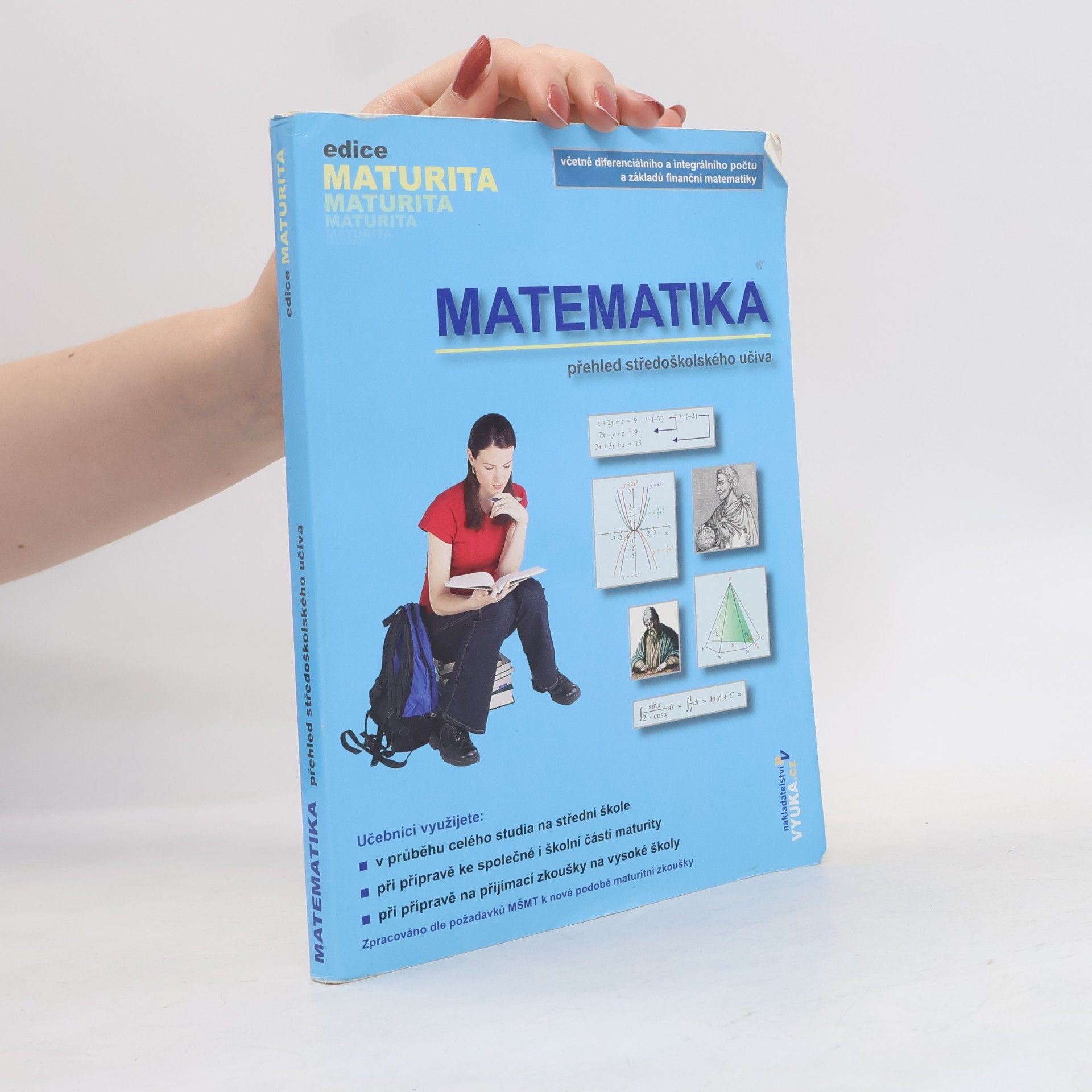 Naděžda Kubešová Matematika. Přehled středoškolského učiva