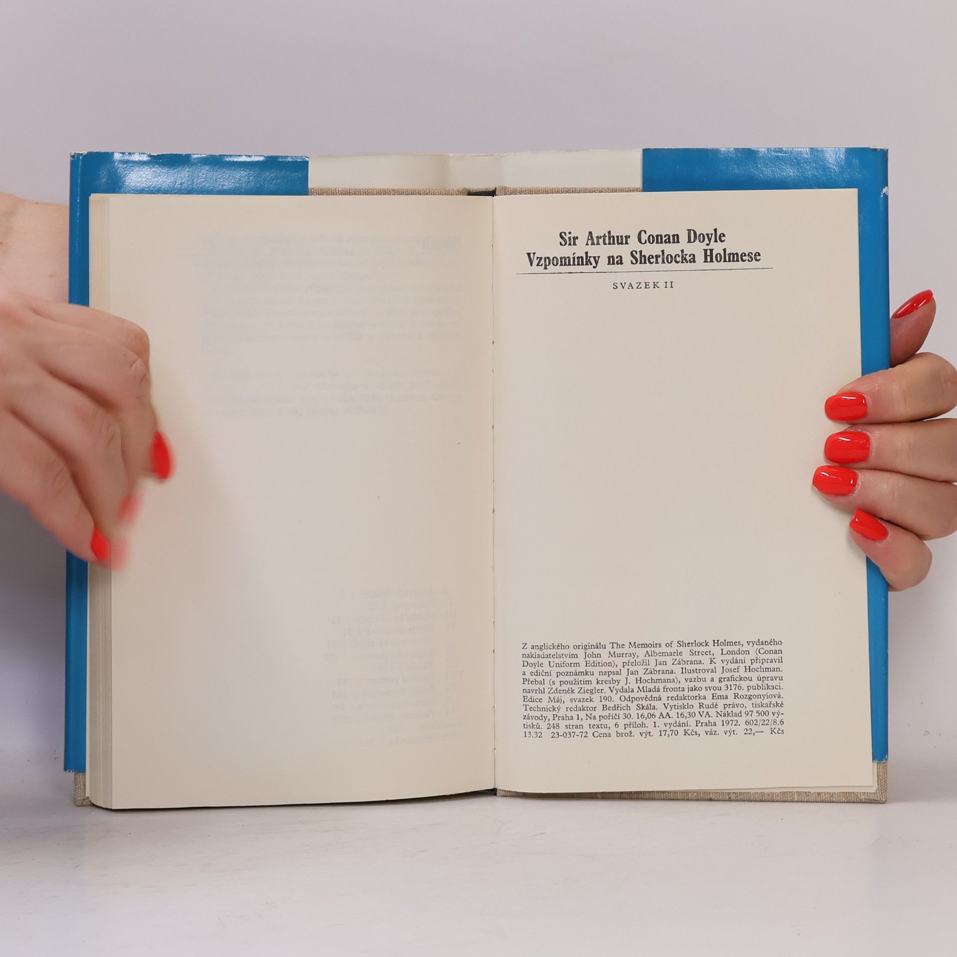 Arthur Conan Doyle Vzpomínky na Sherlocka Holmese