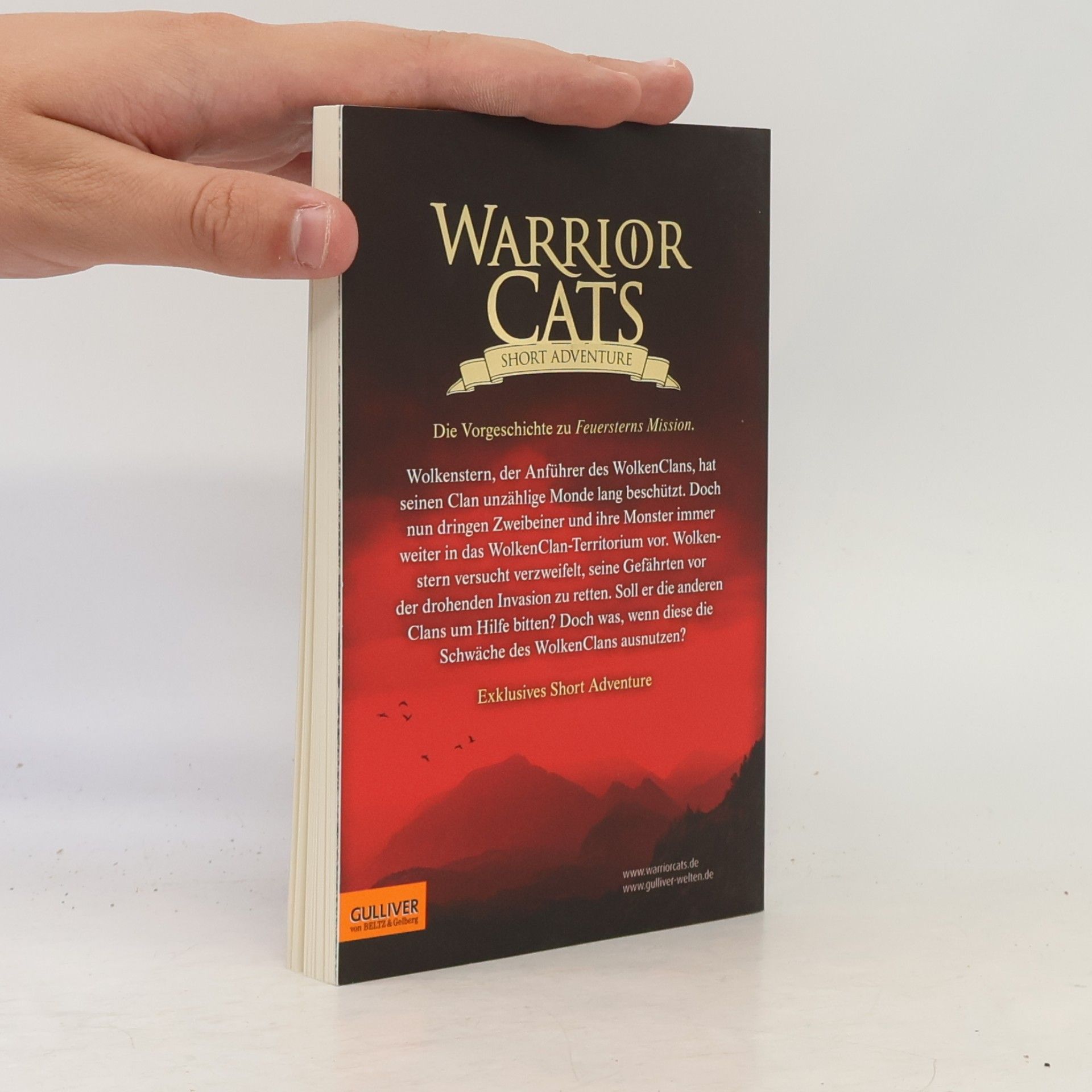 Erin Hunter Warrior Cats. Short Adventure. Wolkensterns Reise