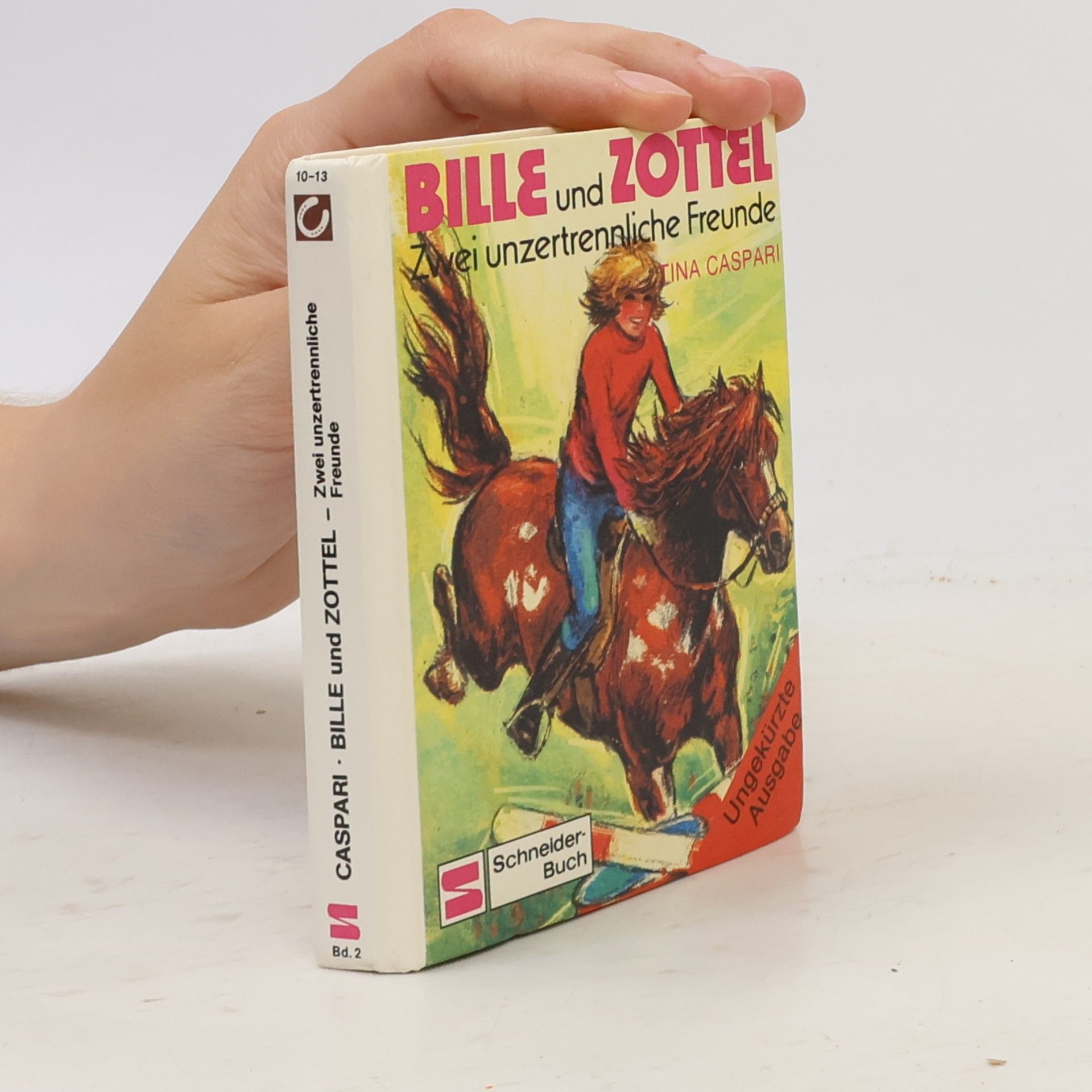 Tina Caspari Bille und Zottel, Zwei unzertrennliche Freunde Minibuch