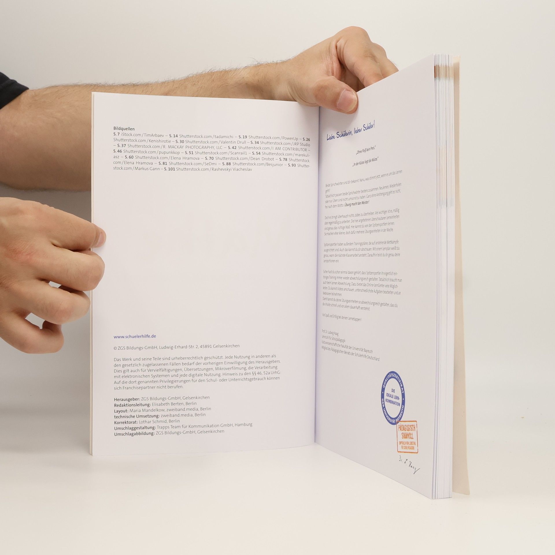 Autores varios Mathe: Gute Noten mit der Schülerhilfe. 7.-8. Klasse