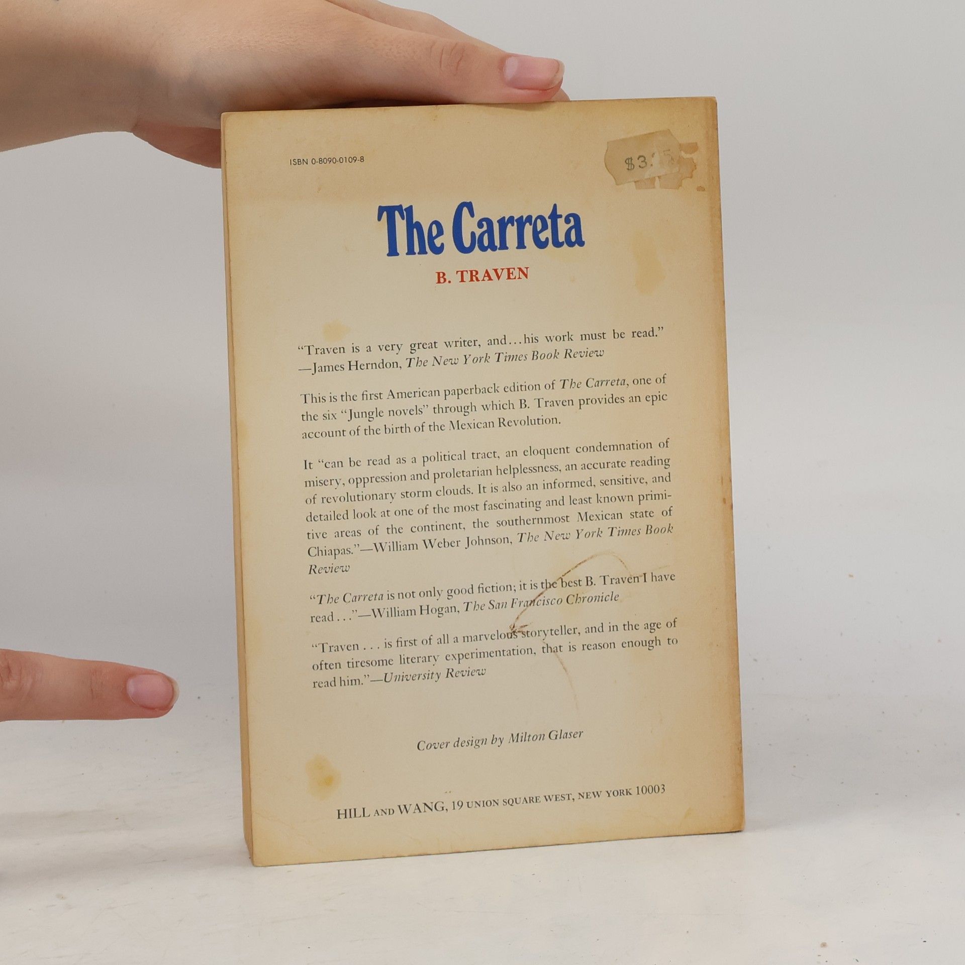 B. Traven American Century Series: The Carreta