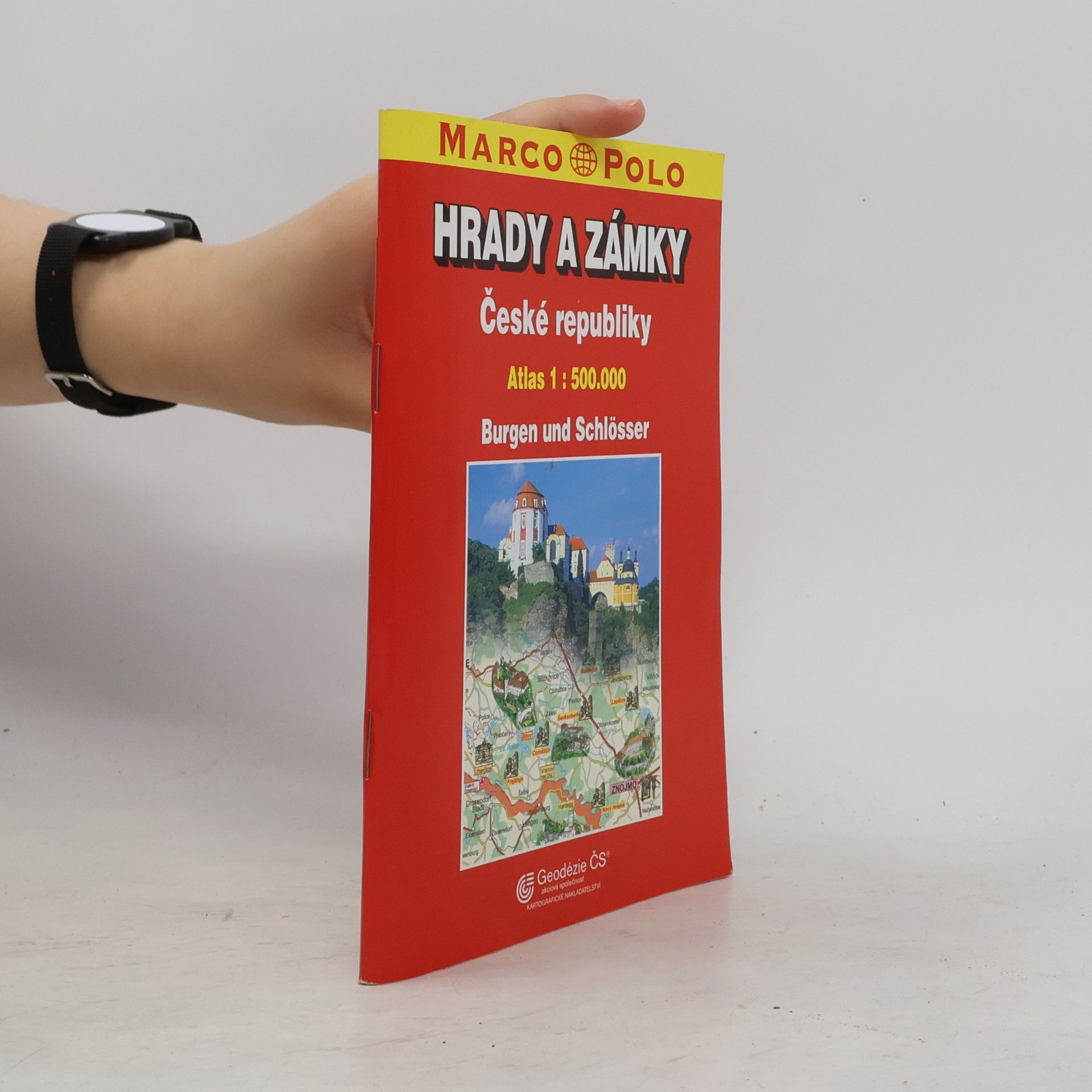 Autorenkollektiv Hrady a zámky České republiky: Atlas 1:500000