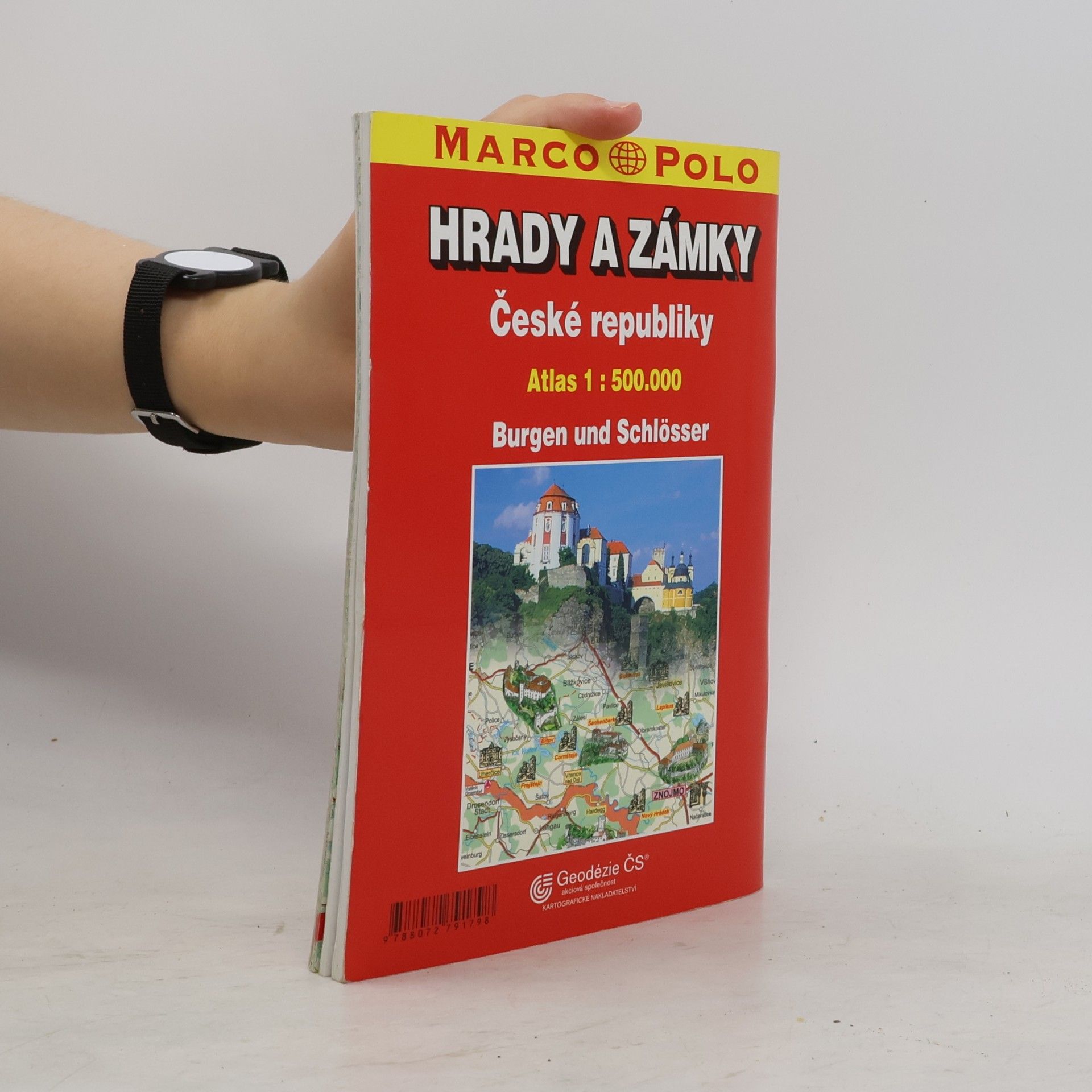 Autorenkollektiv Hrady a zámky České republiky: Atlas 1:500000