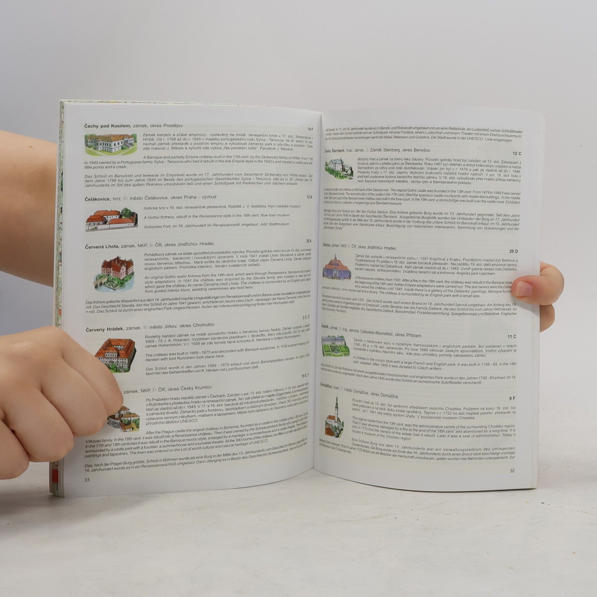 Autorenkollektiv Hrady a zámky České republiky: Atlas 1:500000