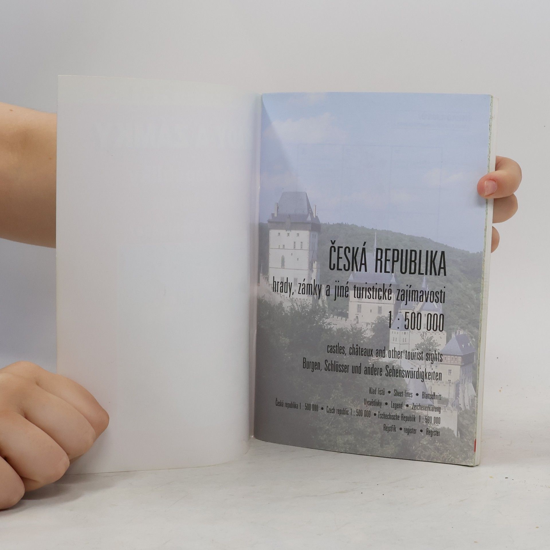 Autorenkollektiv Hrady a zámky České republiky: Atlas 1:500000