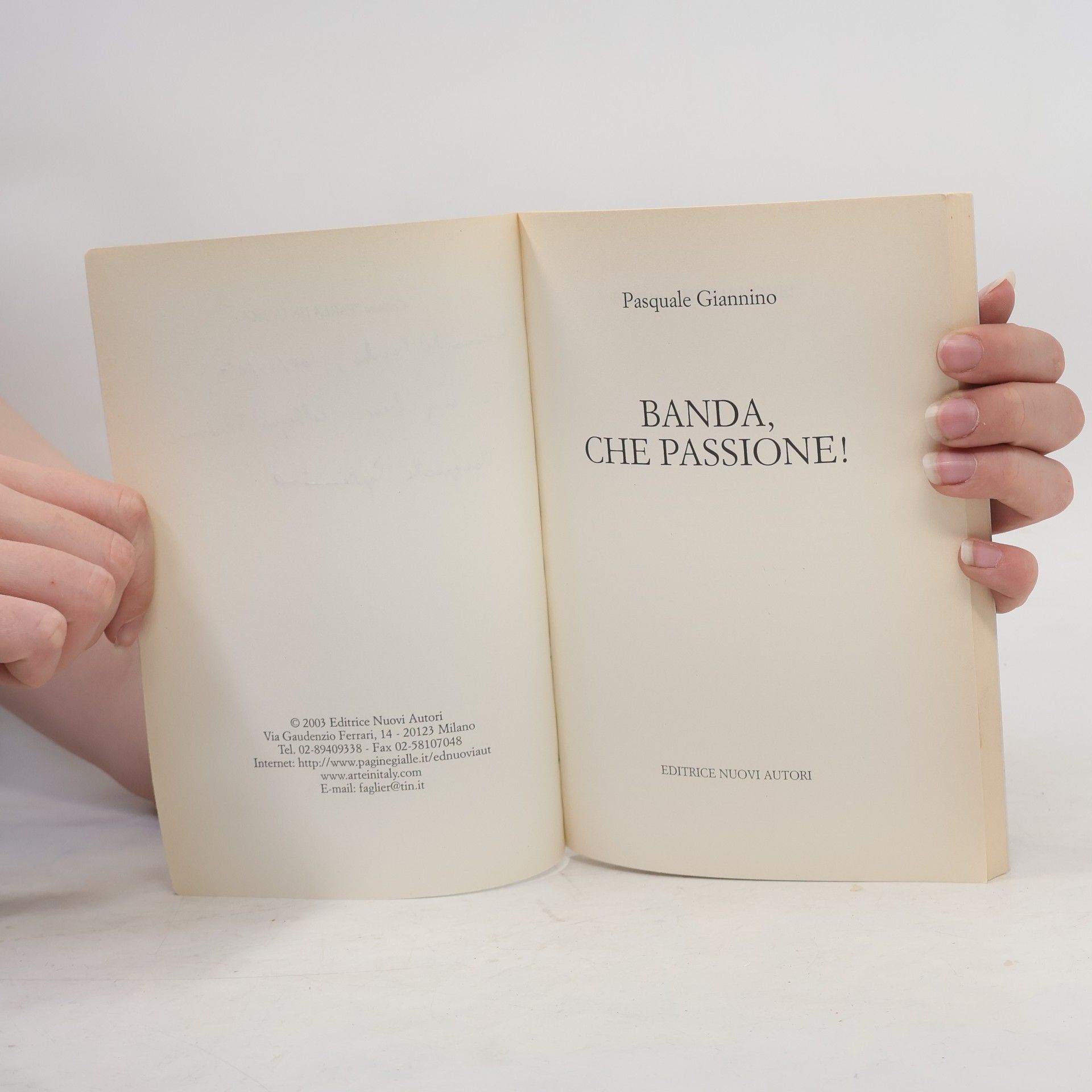 Pasquale Giannino Parla un Uomo: Banda, che passione!
