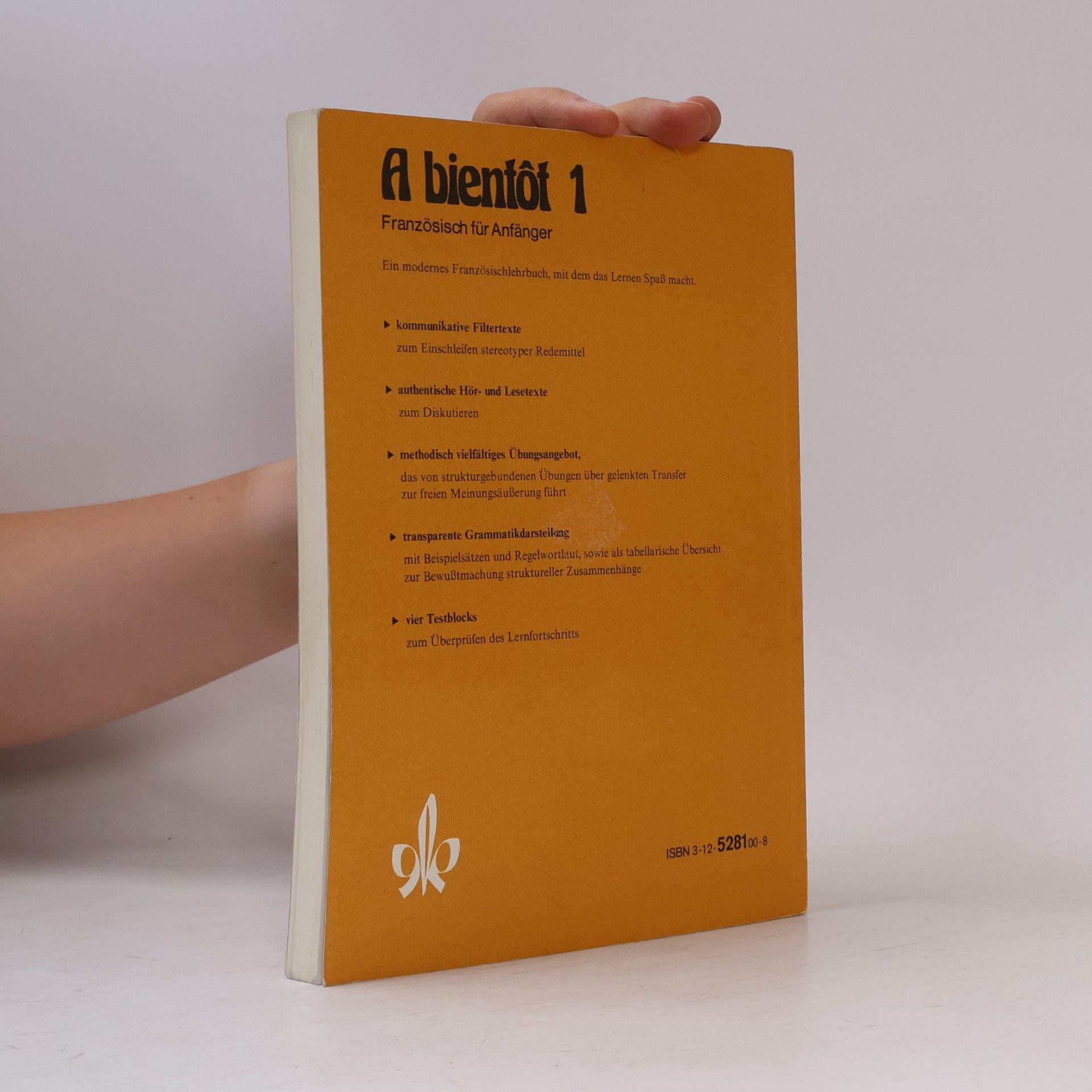 Autorenkollektiv A bientôt. Französisch für Anfänger 1