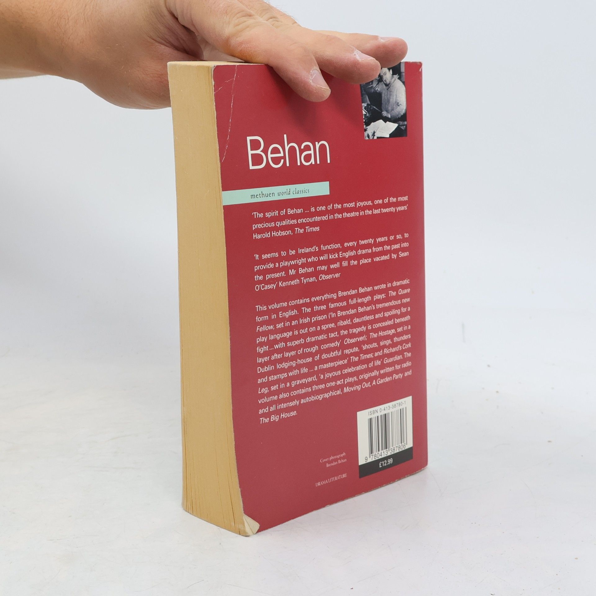 Brendan Behan The complete plays