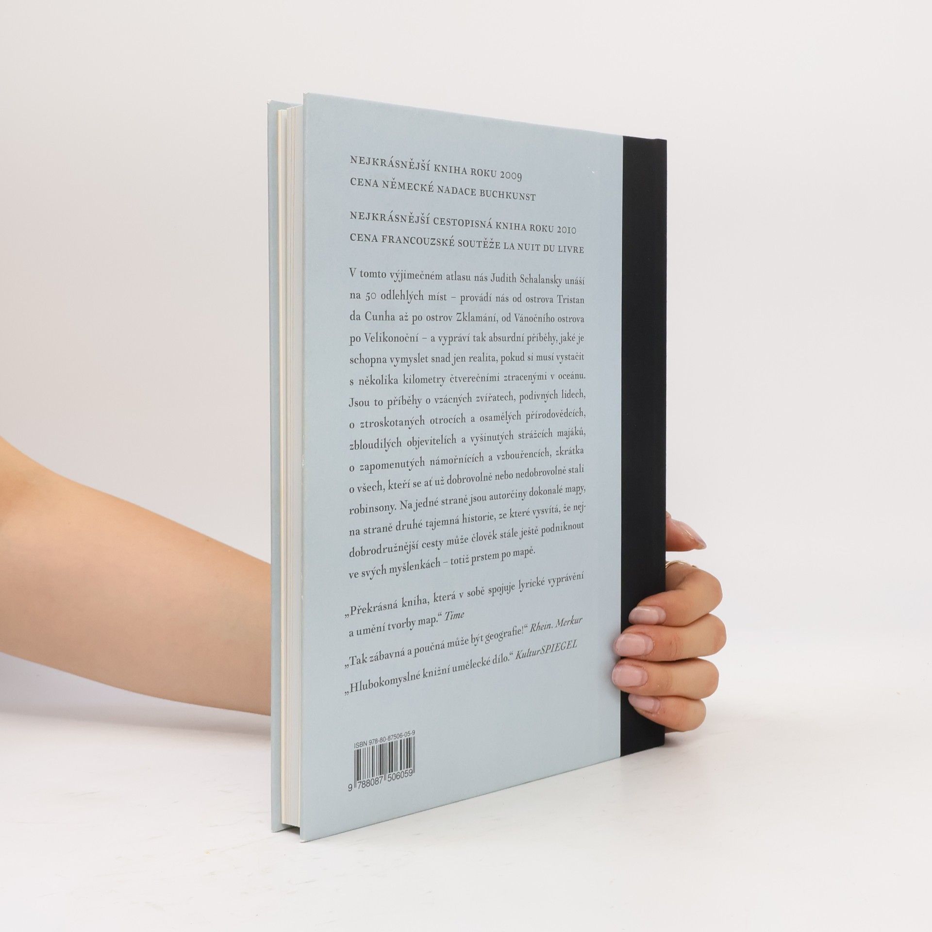 Judith Schalansky Atlas odlehlých ostrovů. Padesát ostrovů, které jsem nikdy nenavštívila a nikdy nenavštívím