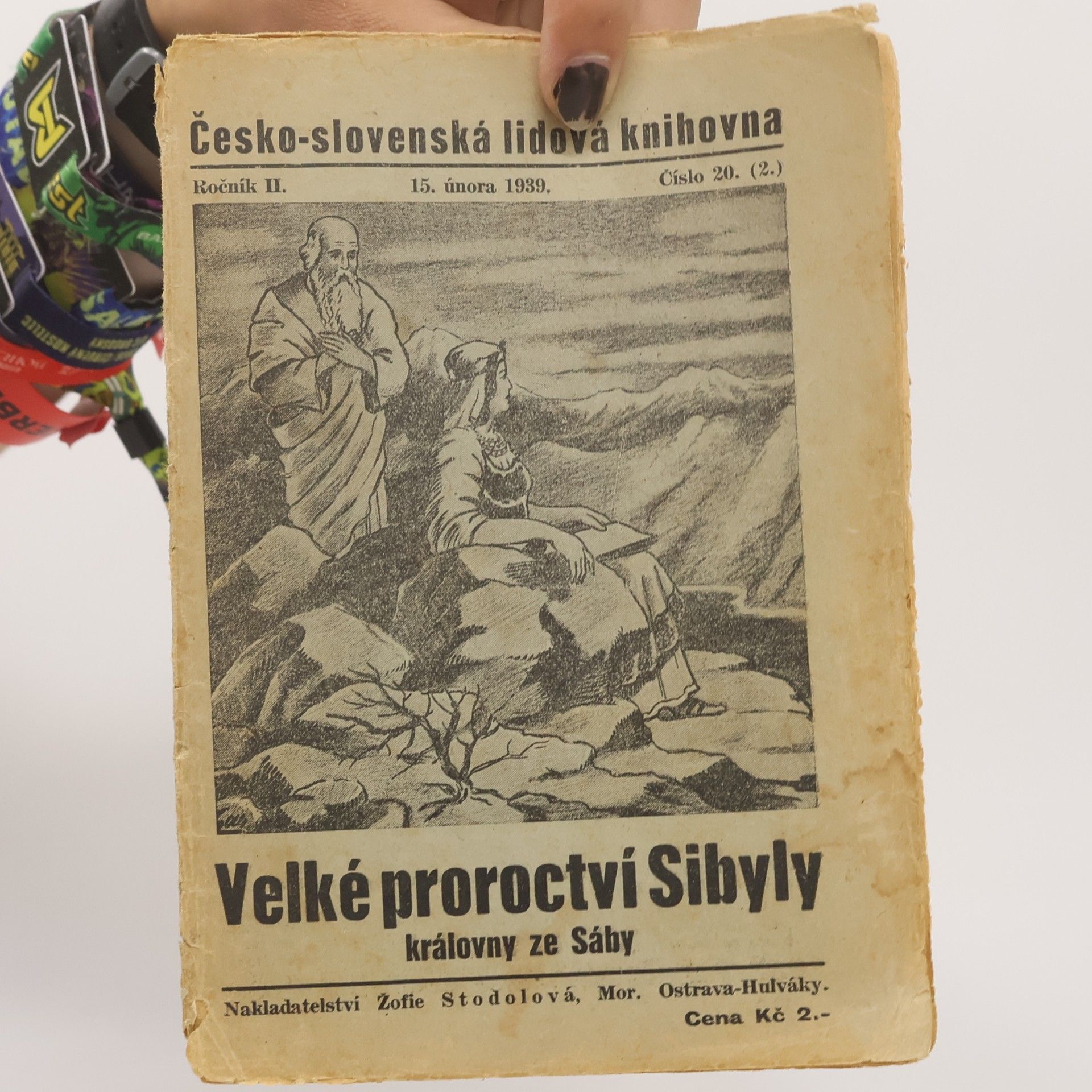 Alois Krčma Velké proroctví Sibyly, královny ze Sáby : [úvodem] : proroctví Sibylino o XX. století : [konec Evropy]