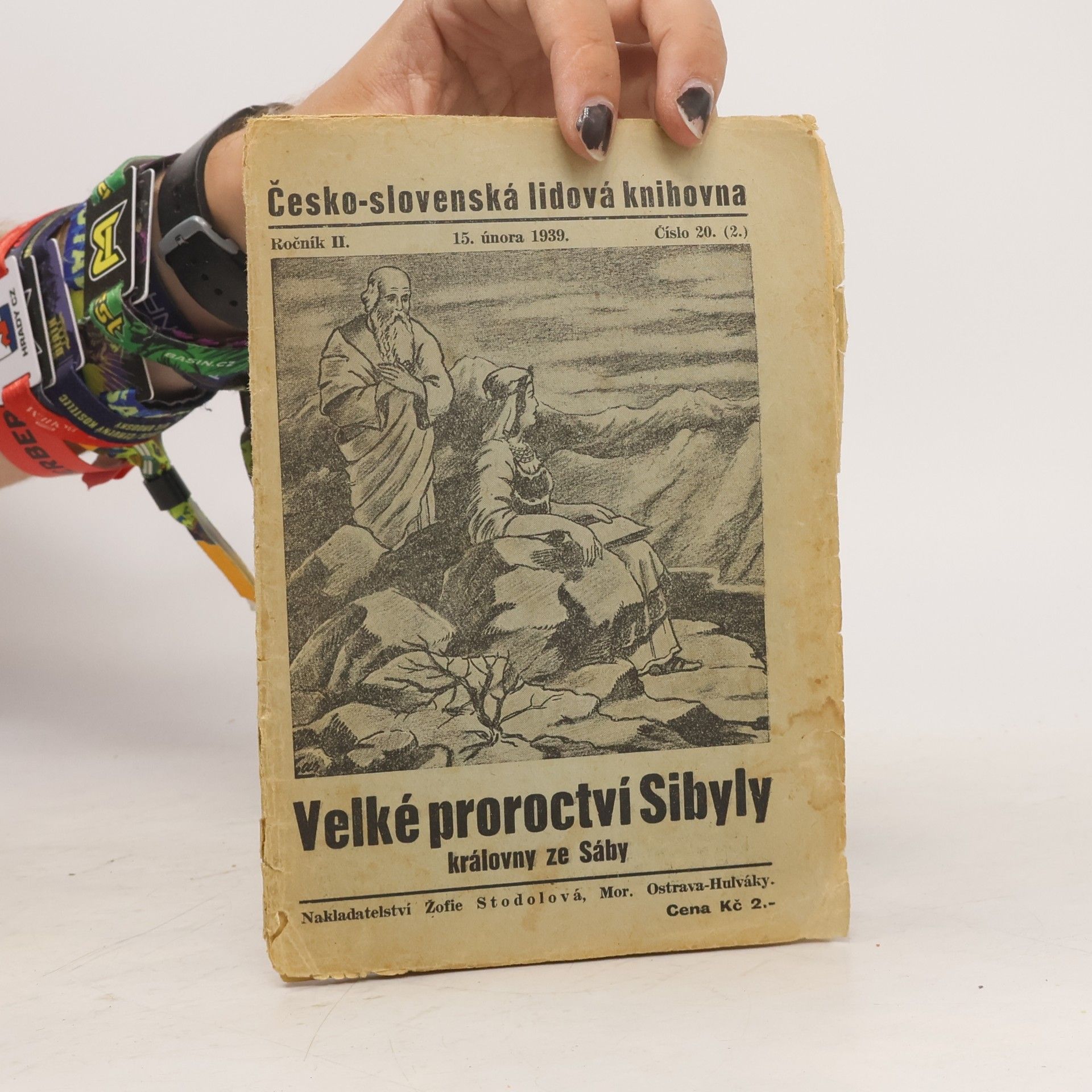 Alois Krčma Velké proroctví Sibyly, královny ze Sáby : [úvodem] : proroctví Sibylino o XX. století : [konec Evropy]