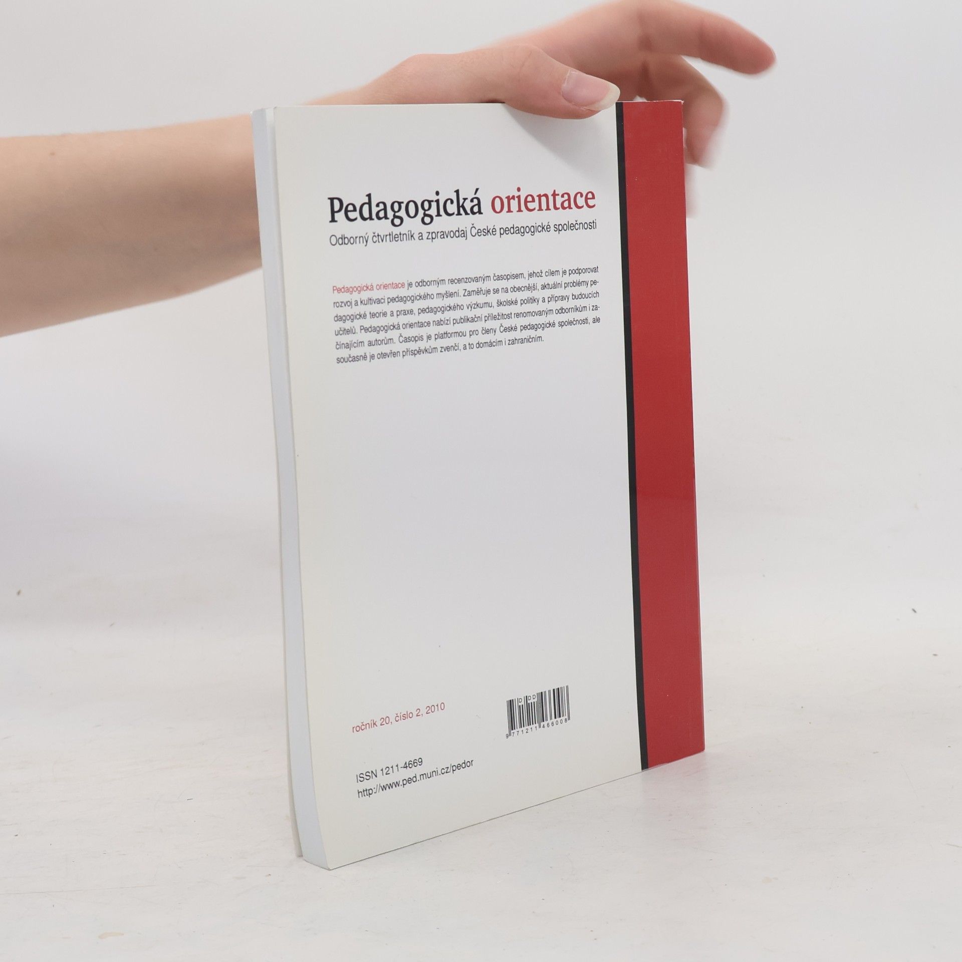 Various authors Pedagogická orientace 20/2