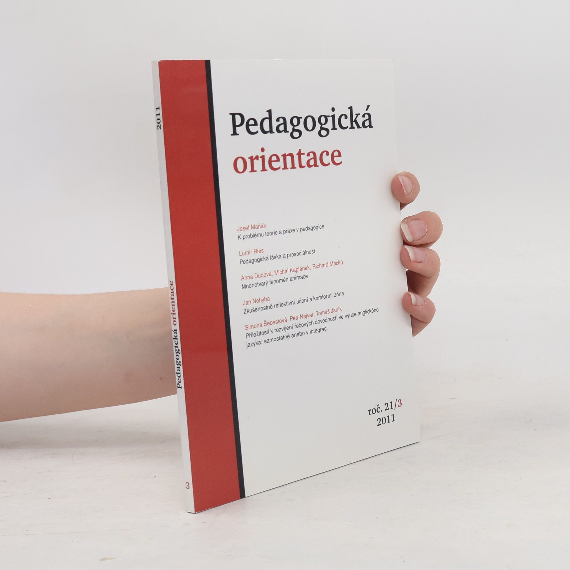Kolektiv autorů Pedagogická orientace 21/3