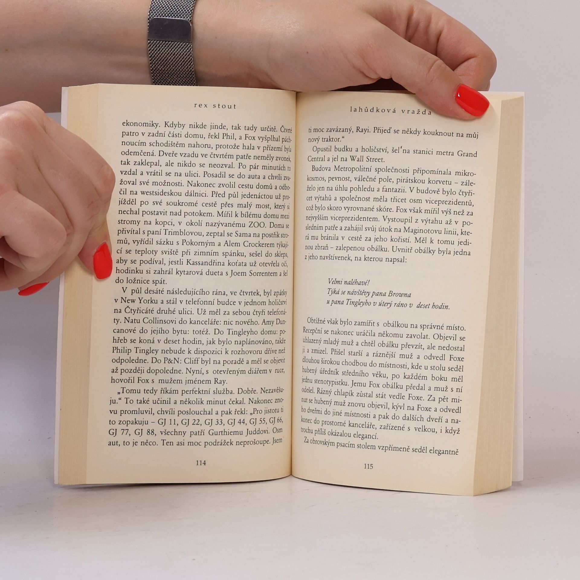 Rex Stout Lahůdková vražda