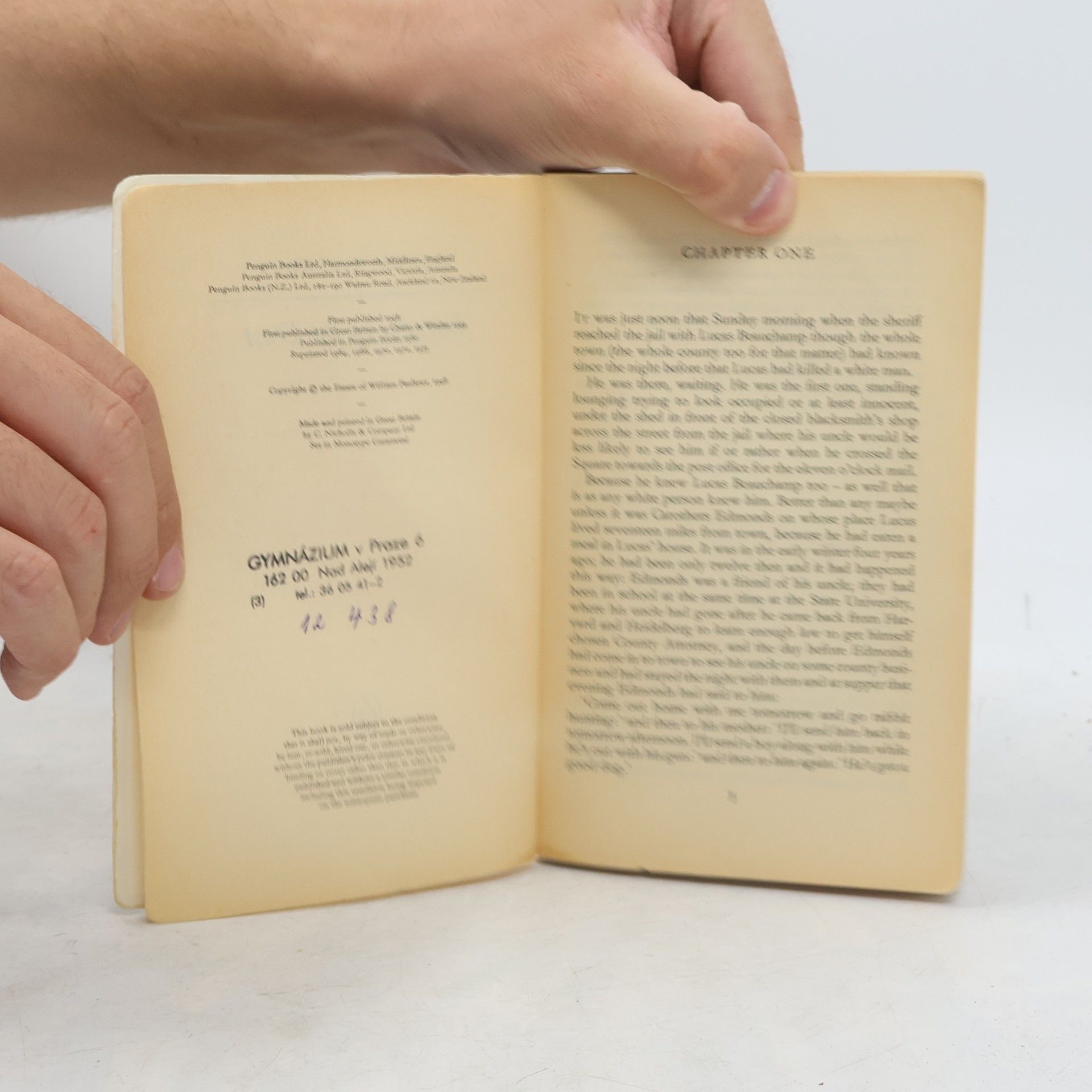 William Faulkner Intruder in the Dust