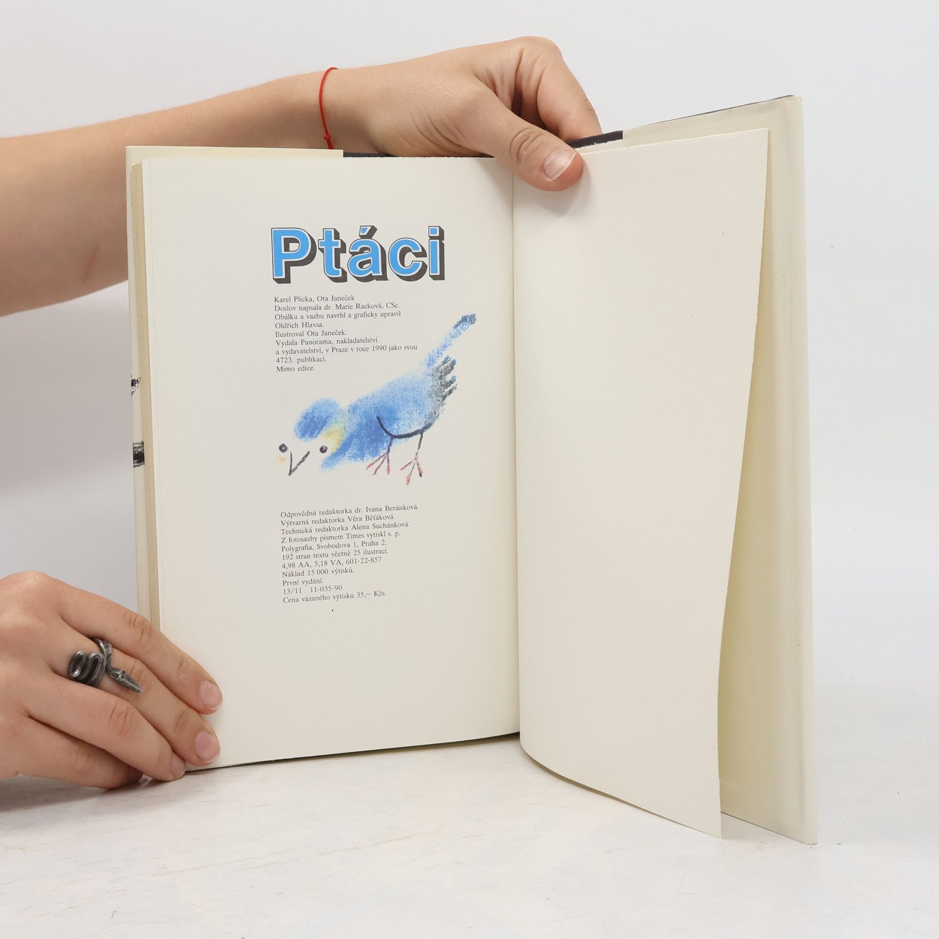 Karel Plicka Ptáci. Naši přátelé